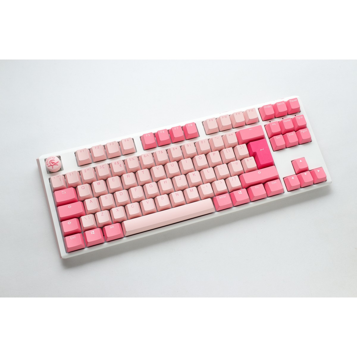 Ducky - Ducky One 3 Gossamer Pink TKL 80% USB Cherry MX Brown Mechanical Gaming Keyboard