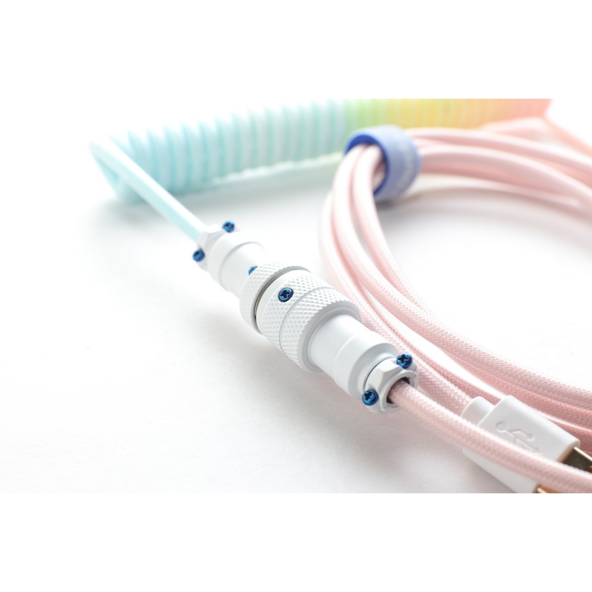 Ducky - Ducky Keyboard Coiled Cable V2 Cotton Candy
