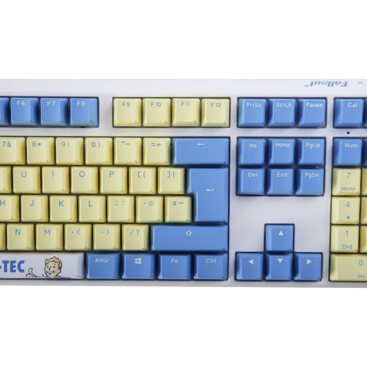 Ducky - Ducky x Fallout One 3 RGB LE Cherry Blue Switch Mechanical Gaming Keyboard UK Layout