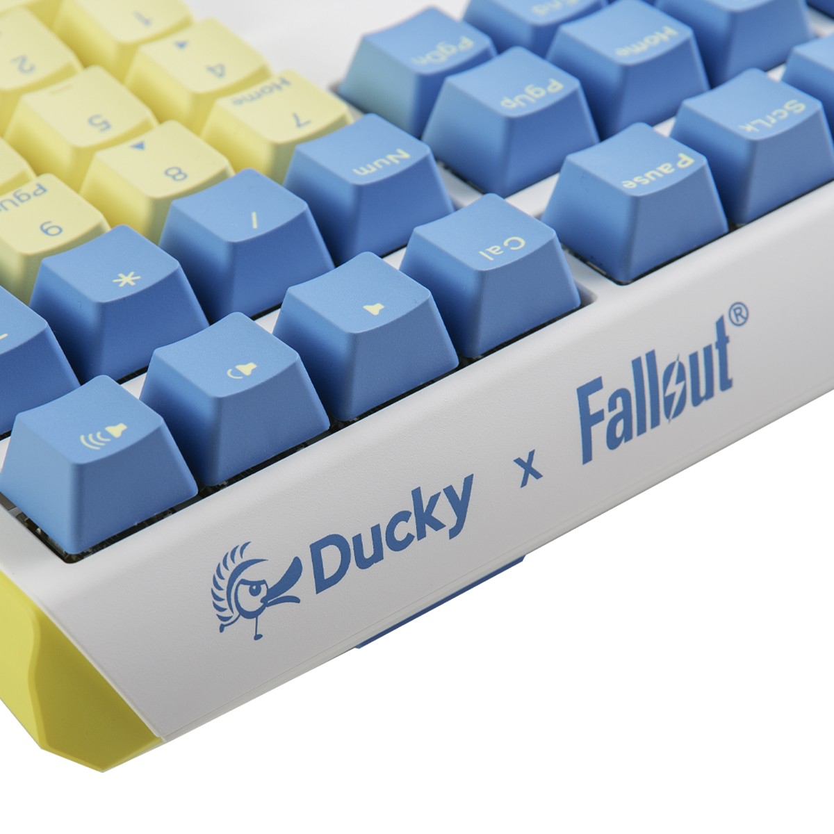 Ducky - Ducky x Fallout One 3 RGB LE Cherry Silent Red Switch Mechanical Gaming Keyboard UK Layout