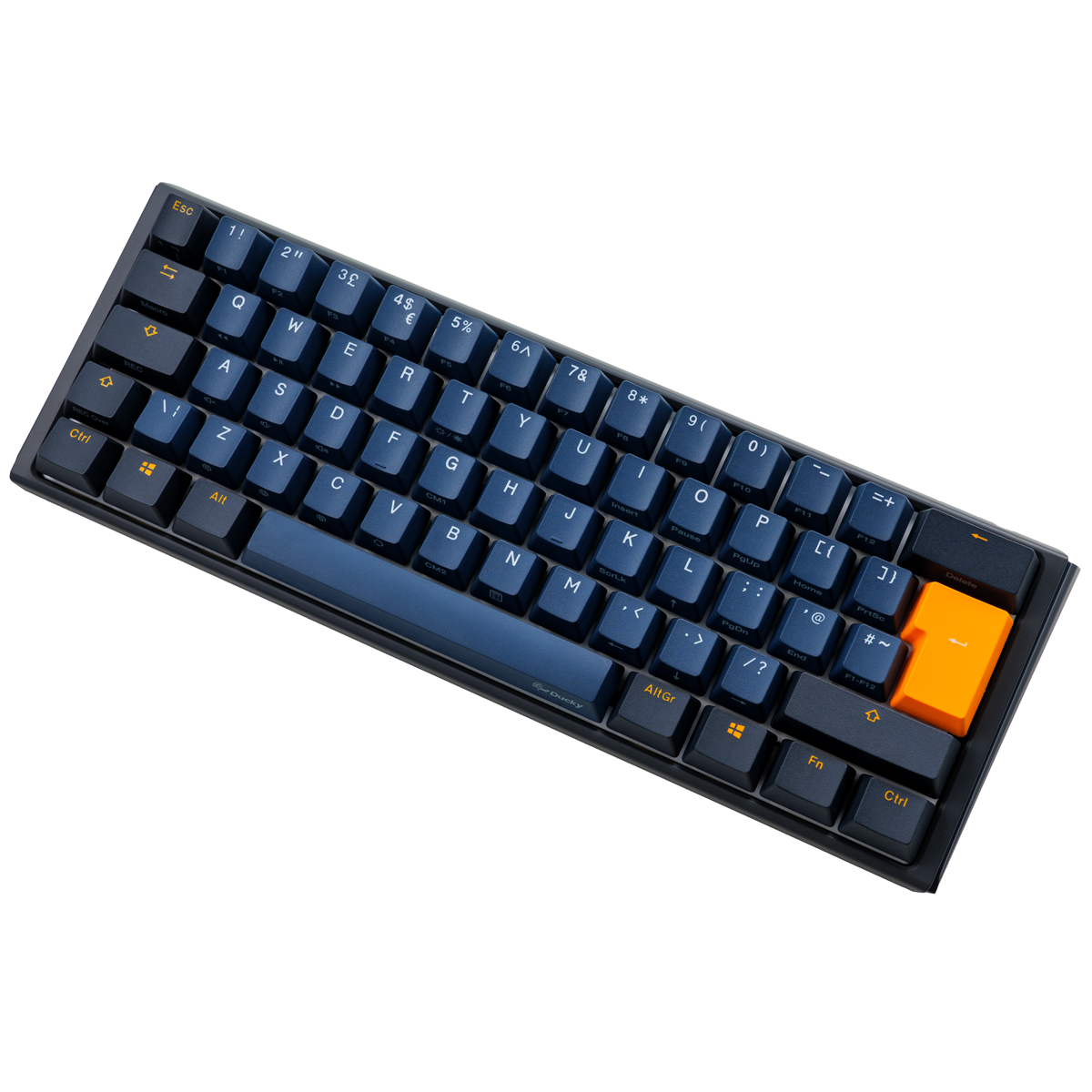 Ducky - Ducky One 3 Pro Nazca Line 60% Cherry MX2A Brown Switch Mechanical Gaming Keyboard