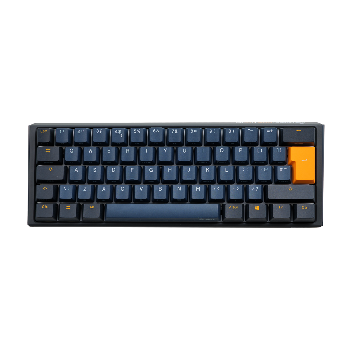 Ducky - Ducky One 3 Pro Nazca Line 60% Cherry MX2A Brown Switch Mechanical Gaming Keyboard