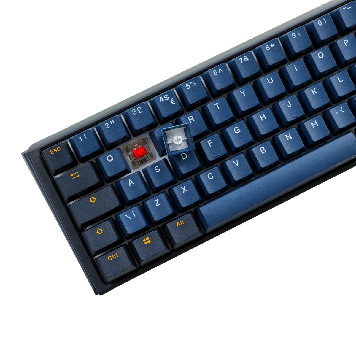 Ducky - Ducky One 3 Pro Nazca Line 60% Cherry MX2A Brown Switch Mechanical Gaming Keyboard