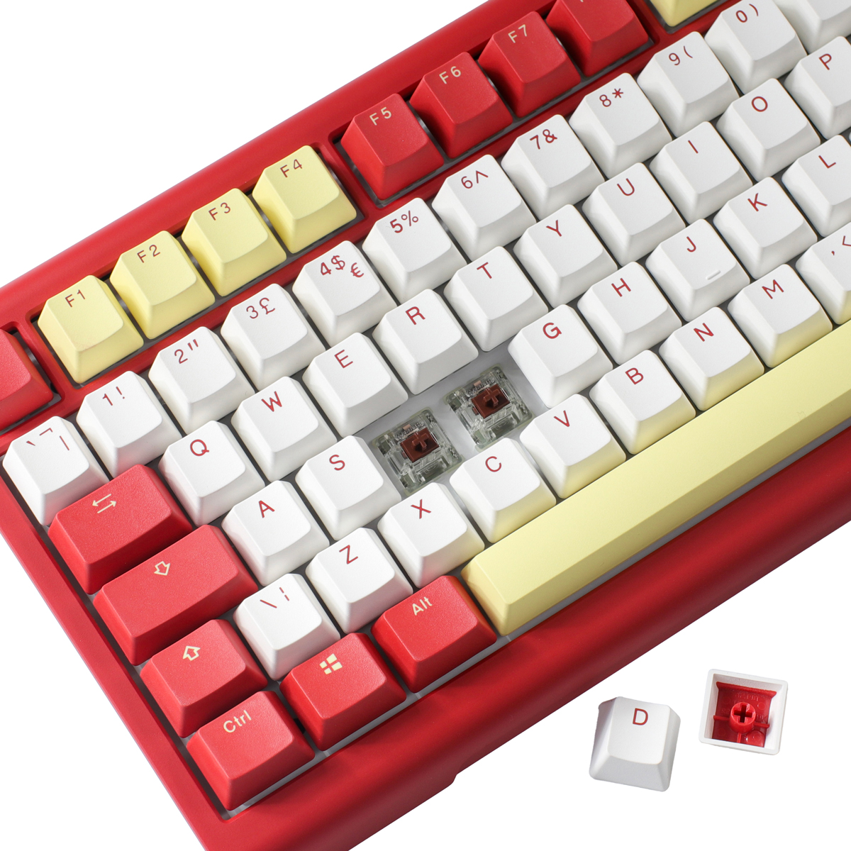 Ducky - Ducky x Fallout Tinker 75 Nuka-Cola Cherry MX2A Brown Gaming Keyboard