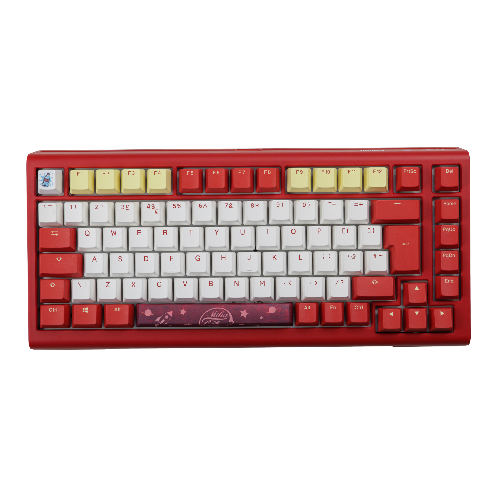 Ducky - Ducky x Fallout Tinker 75 Nuka-Cola Cherry MX2A Brown Gaming Keyboard