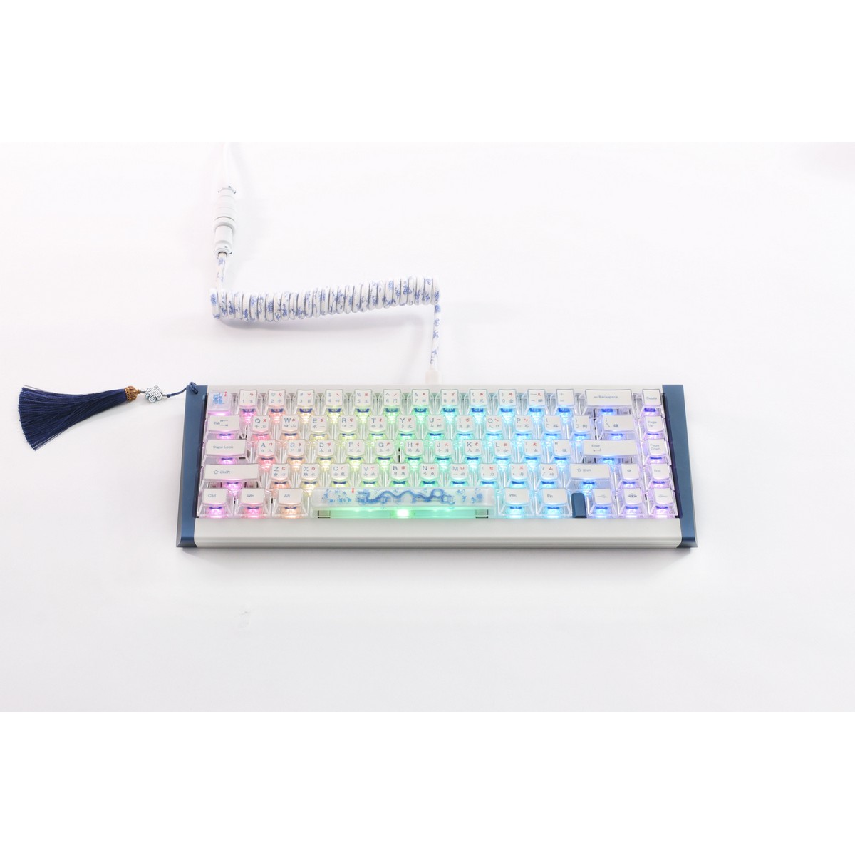 Ducky Outlaw 65 Year of the Dragon Limited Edition Gaming Keyboard Purple Switch - UK Layout