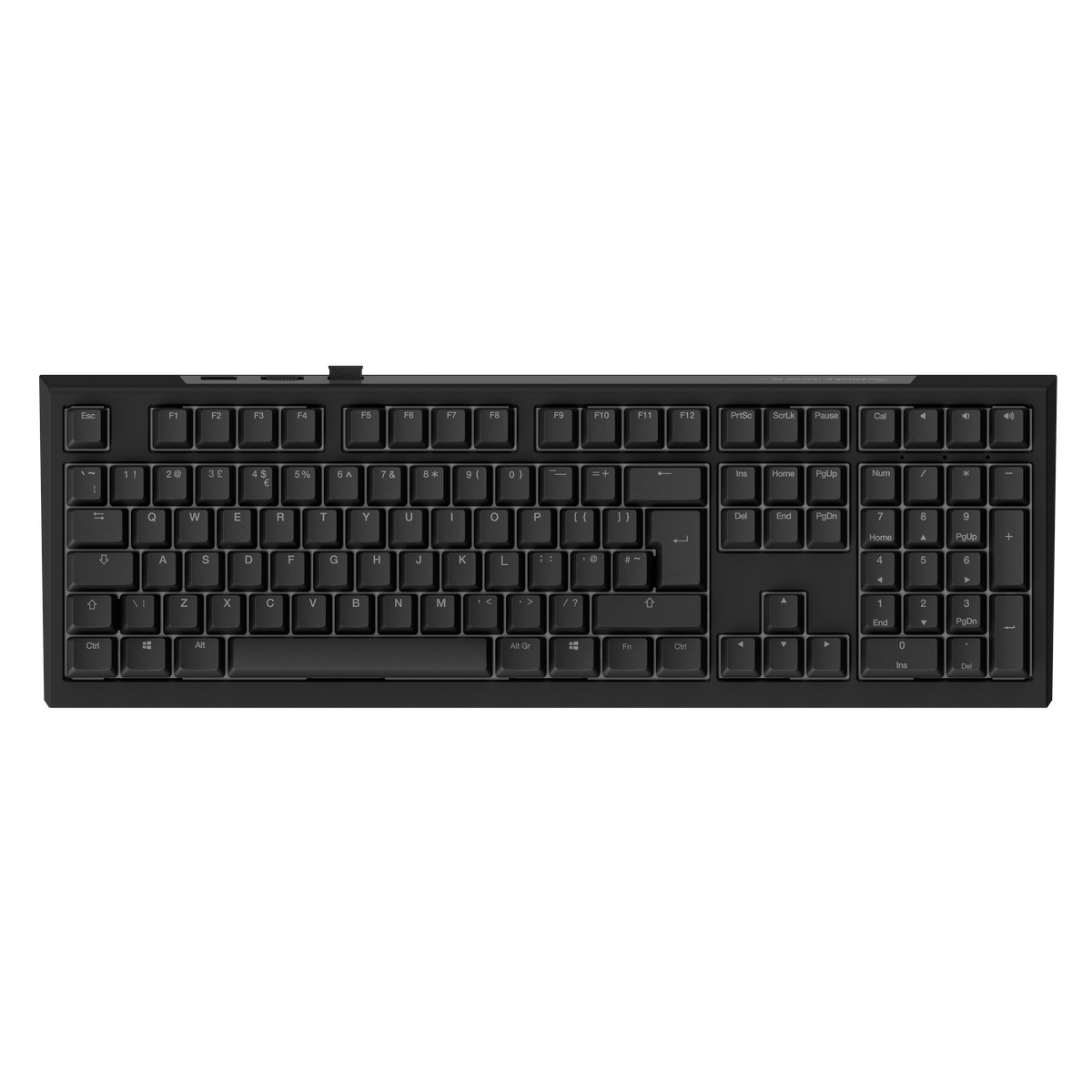 Ducky - Ducky One X 100% Wireless Ducky Linear Inductive Switch RGB Gaming Keyboard Black  - UK Layout