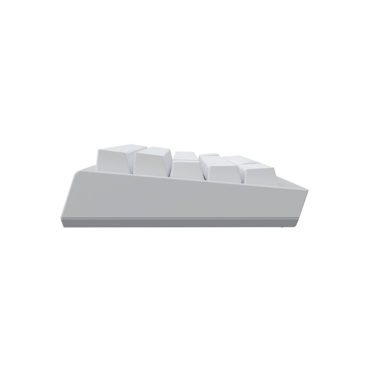 Ducky - Ducky One X Mini 60% Wireless Ducky Linear Inductive Switch RGB Gaming Keyboard White  - UK Layout