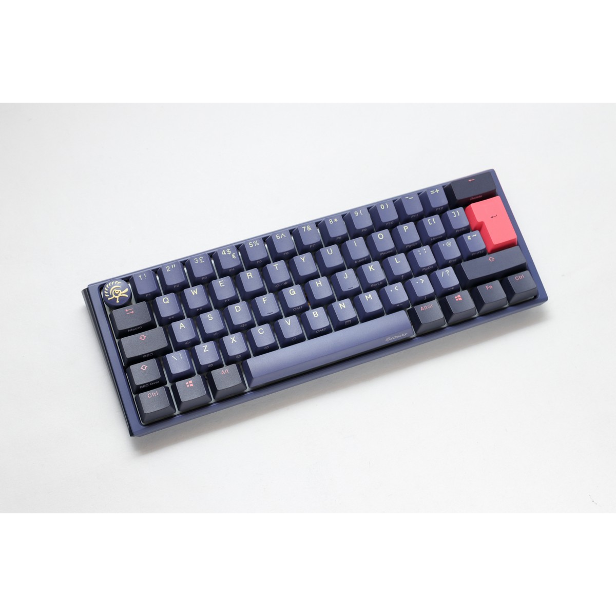 Ducky - Ducky One3 Cosmic Mini Ergo Clear Cherry MX Switch Gaming Keyboard