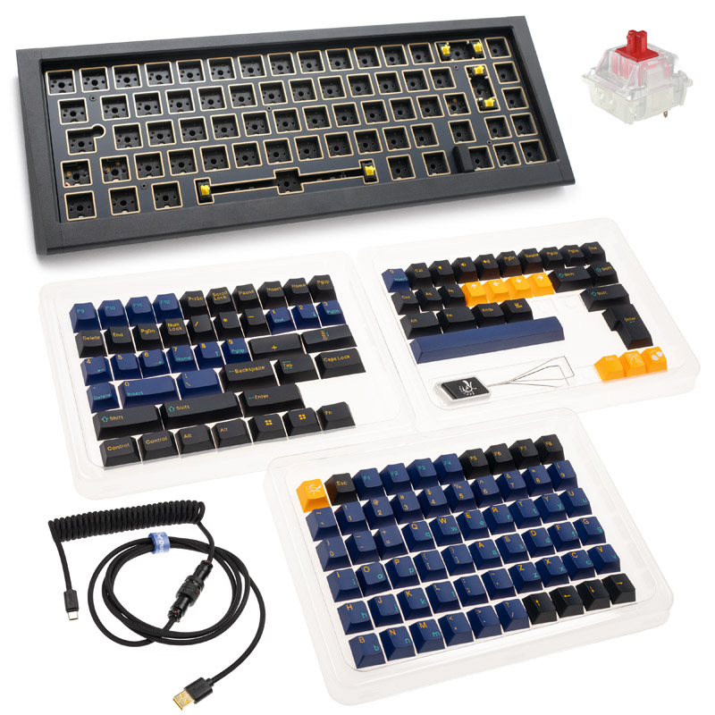 Ducky ProjectD Outlaw 65 Black Barebone DIY Keyboard Kit ANSI Layout