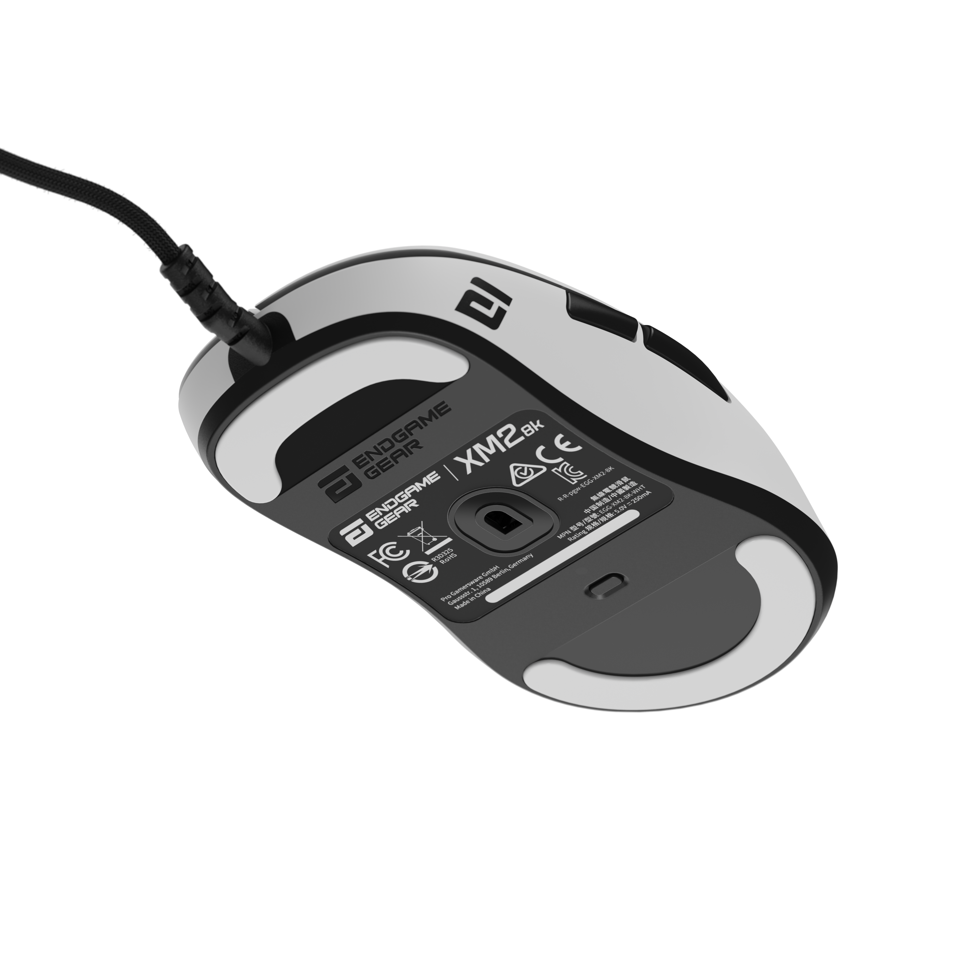 Endgame Gear - Endgame Gear XM2 8k USB Optical Lightweight Gaming Mouse - White