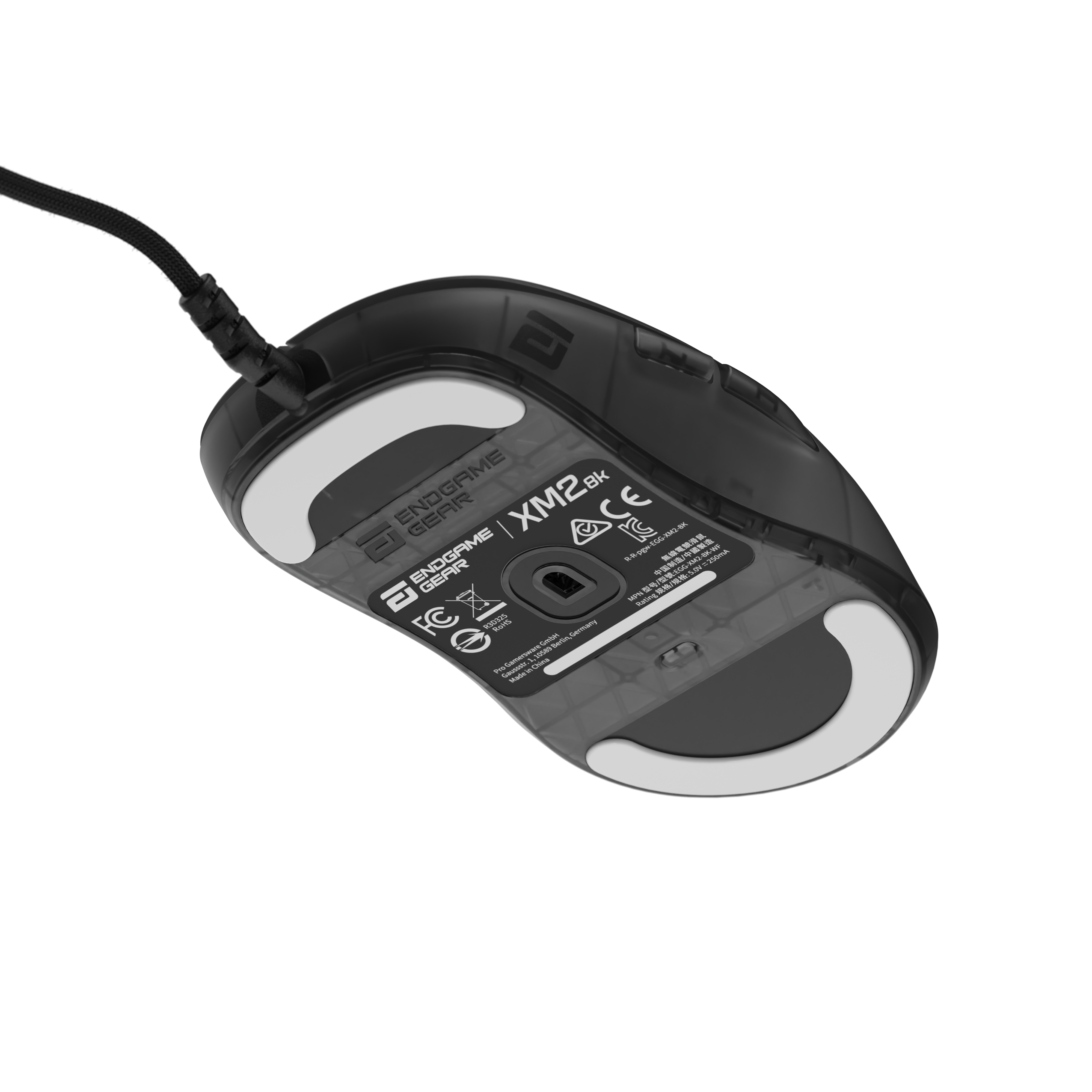 Endgame Gear - Endgame Gear XM2 8k USB Optical Lightweight Gaming Mouse - Dark Frost