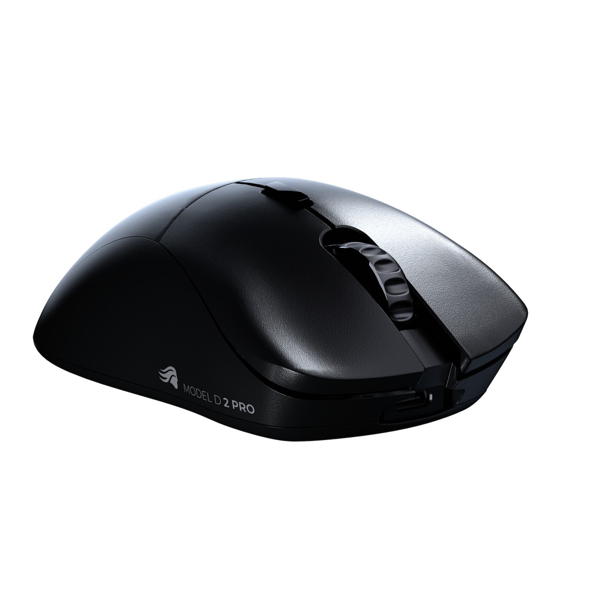 Glorious - Glorious Model D 2 PRO 1K Polling Wireless RGB Gaming Mouse - Black