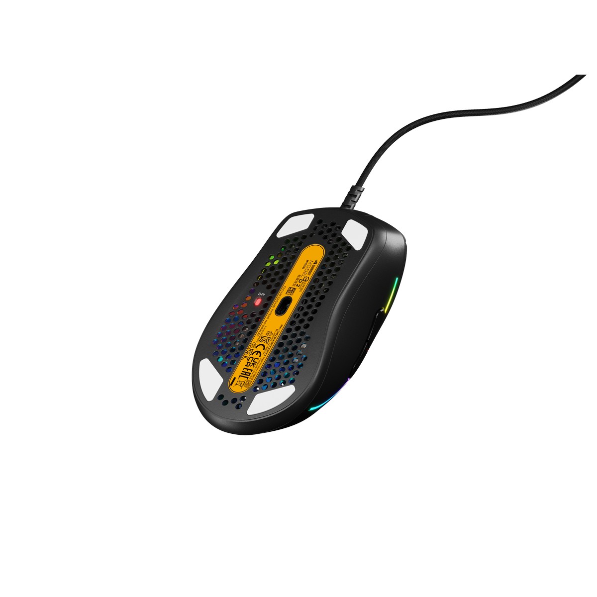 Glorious - Glorious Model D 2 Wired Optical RGB Lightweight Gaming Mouse - Matte Black