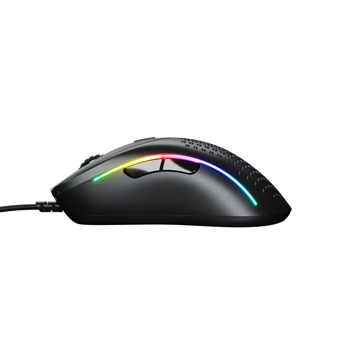 Glorious - Glorious Model D 2 Wired Optical RGB Lightweight Gaming Mouse - Matte Black