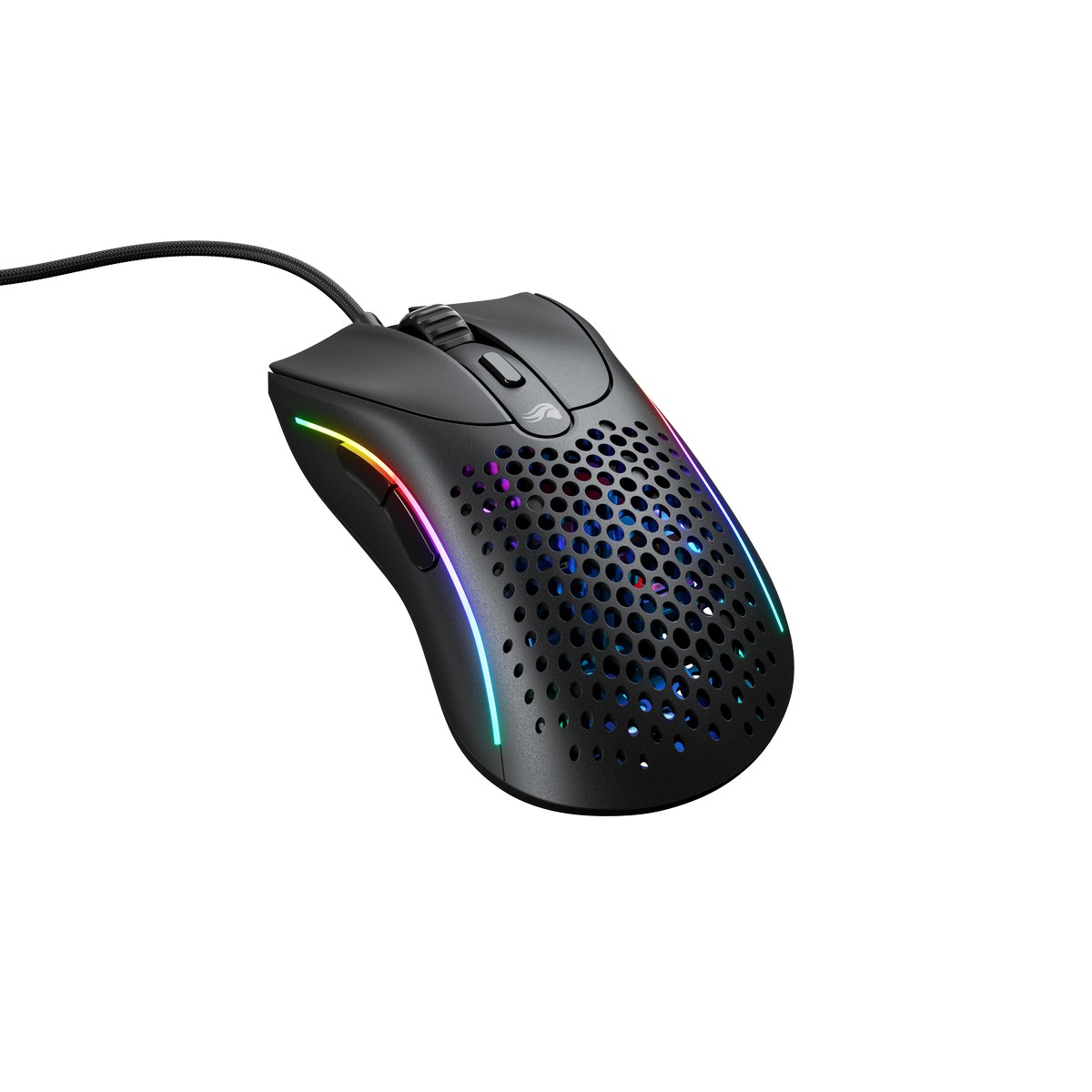 Glorious - Glorious Model D 2 Wired Optical RGB Lightweight Gaming Mouse - Matte Black