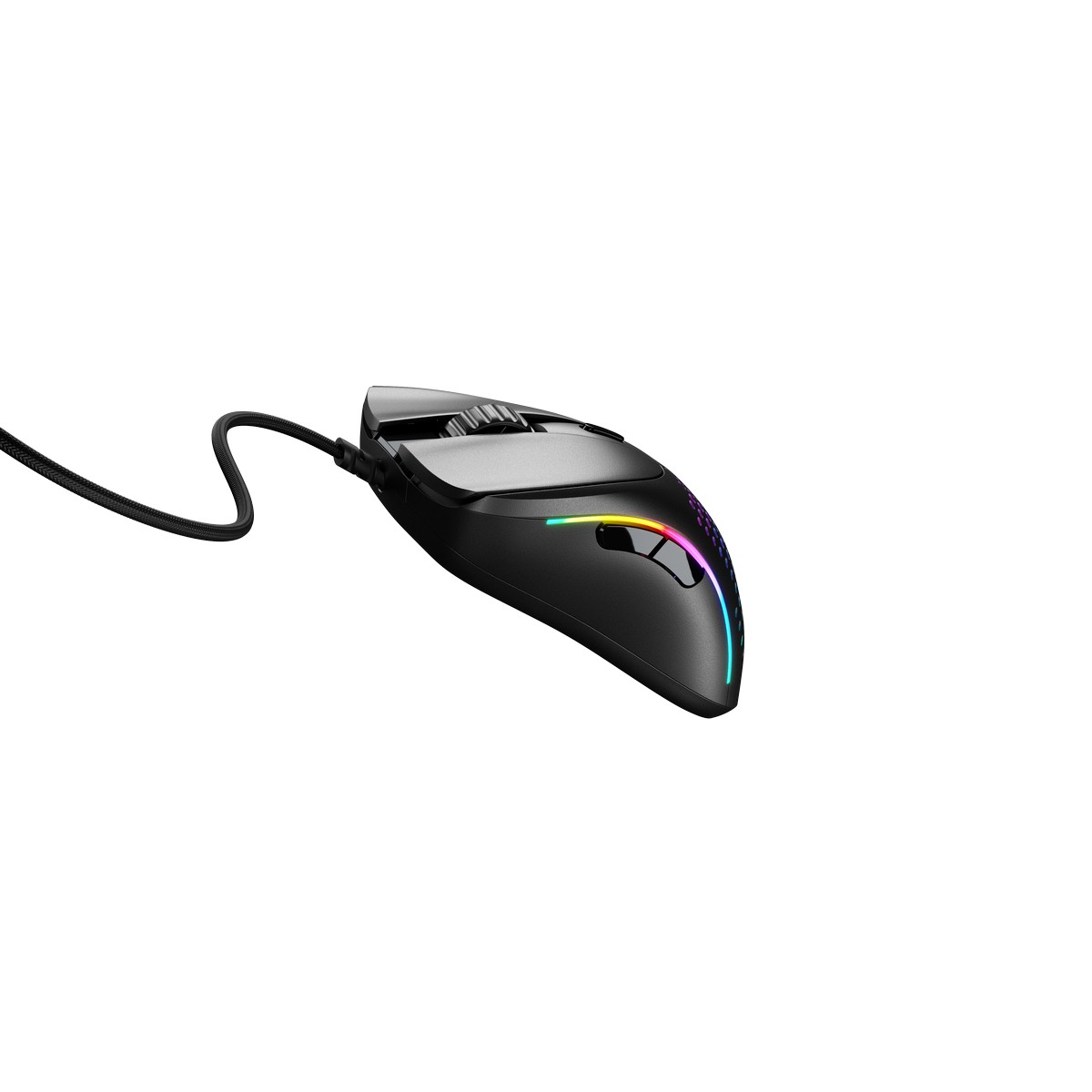 Glorious - Glorious Model D 2 Wired Optical RGB Lightweight Gaming Mouse - Matte Black