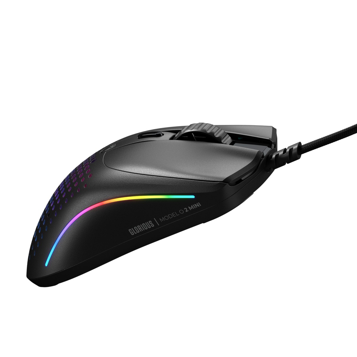 Glorious - Glorious Model O 2 Mini USB Optical Lightweight Gaming Mouse - Matte Black