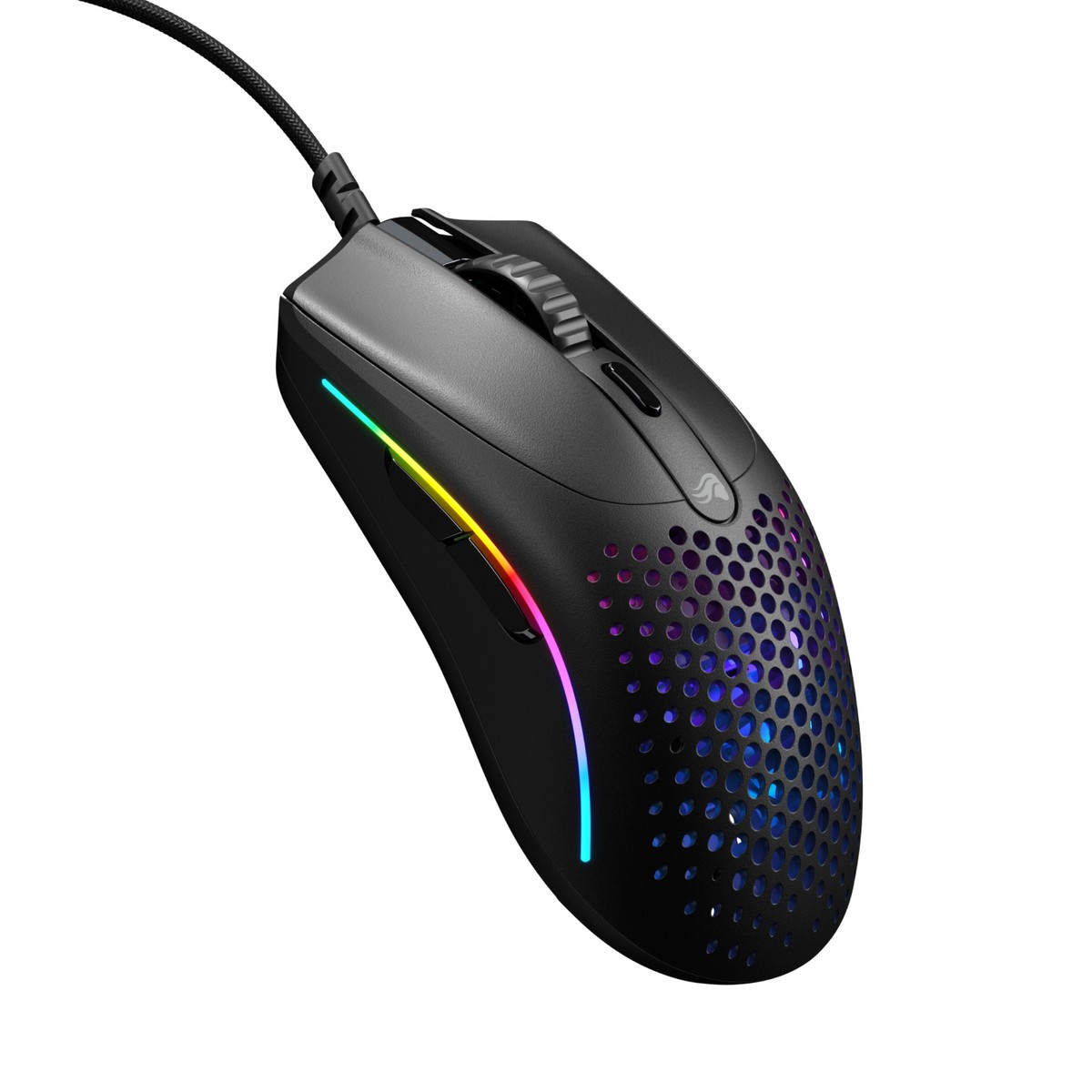 Glorious - Glorious Model O 2 Mini USB Optical Lightweight Gaming Mouse - Matte Black