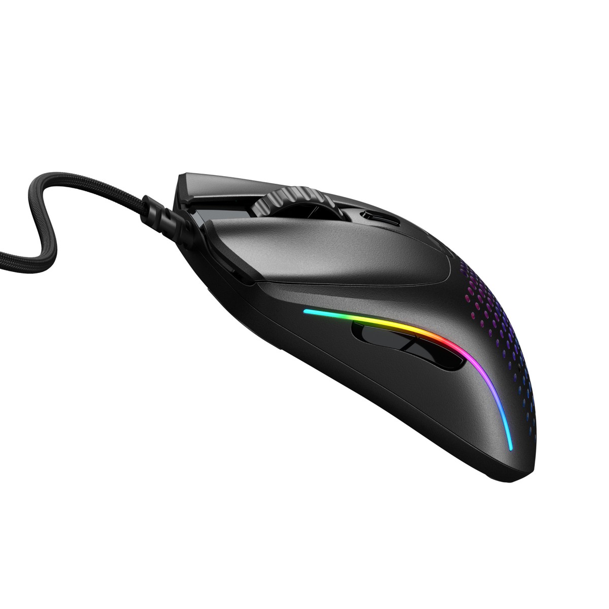 Glorious - Glorious Model O 2 Mini USB Optical Lightweight Gaming Mouse - Matte Black