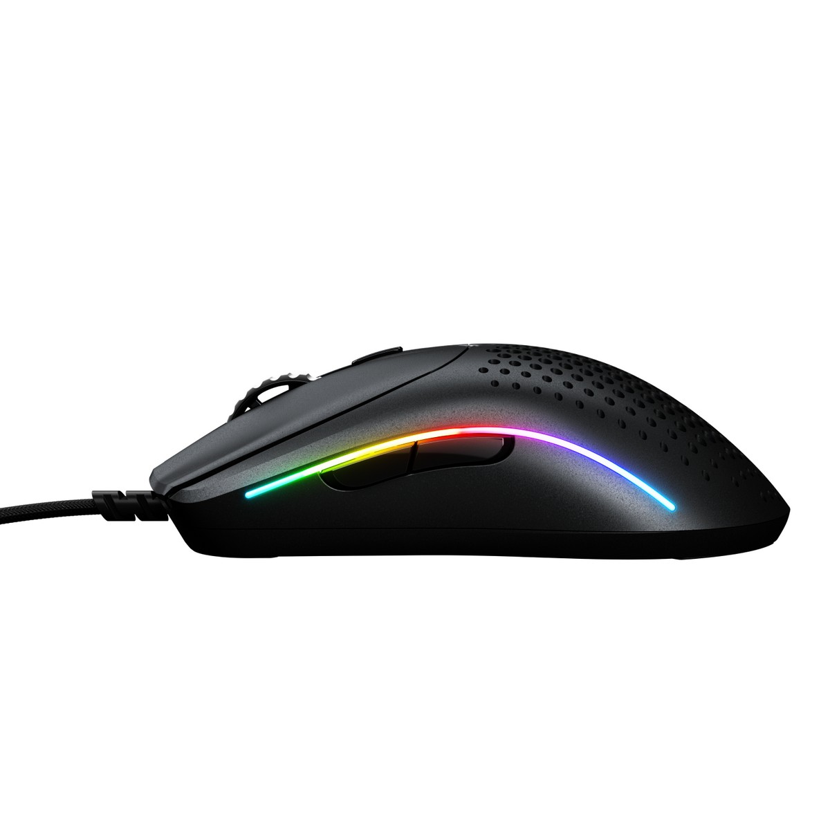 Glorious - Glorious Model O 2 Mini USB Optical Lightweight Gaming Mouse - Matte Black