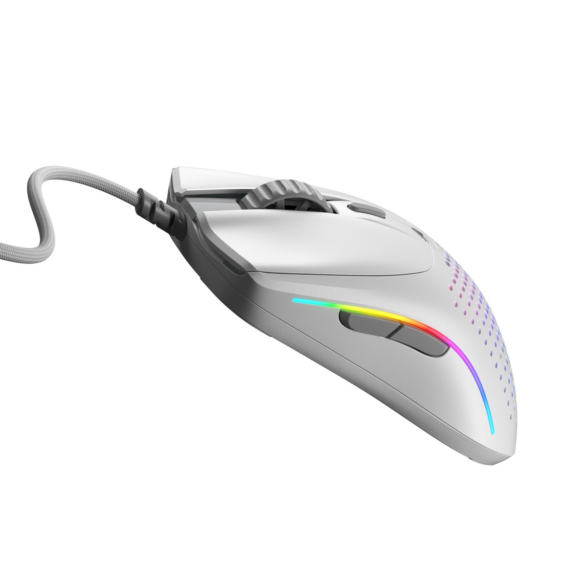 Glorious - Glorious Model O 2 Mini USB Optical Lightweight Gaming Mouse - Matte White