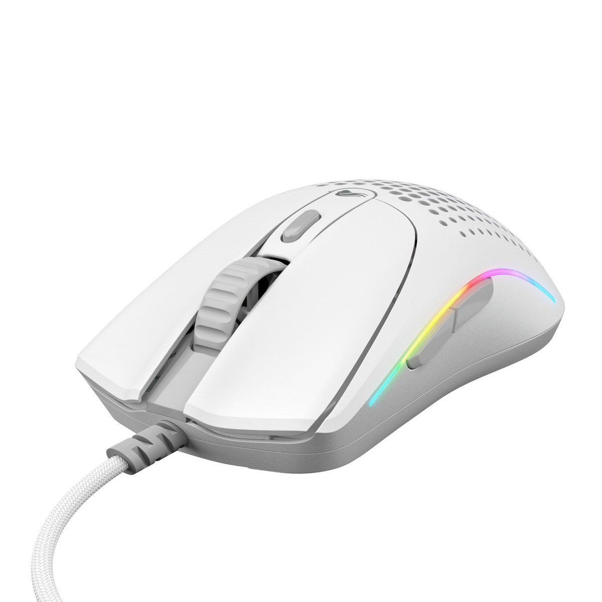 Glorious Model O 2 Mini USB Optical Lightweight Gaming Mouse - Matte White