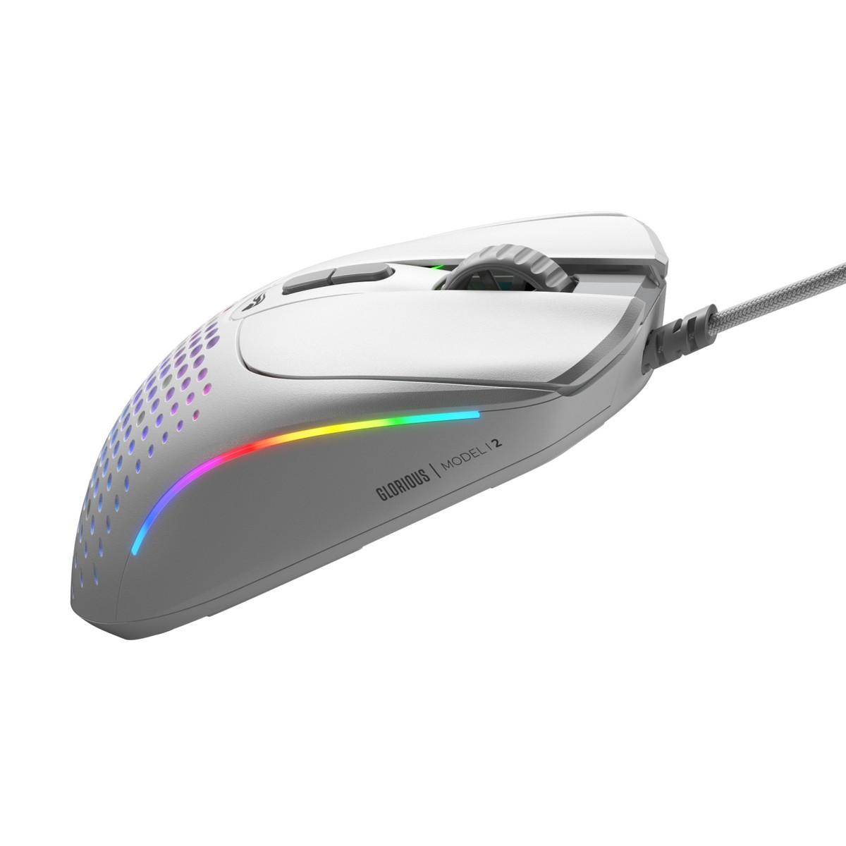 Glorious - Glorious Model IV2 Wired Optical USB Gaming Mouse - White