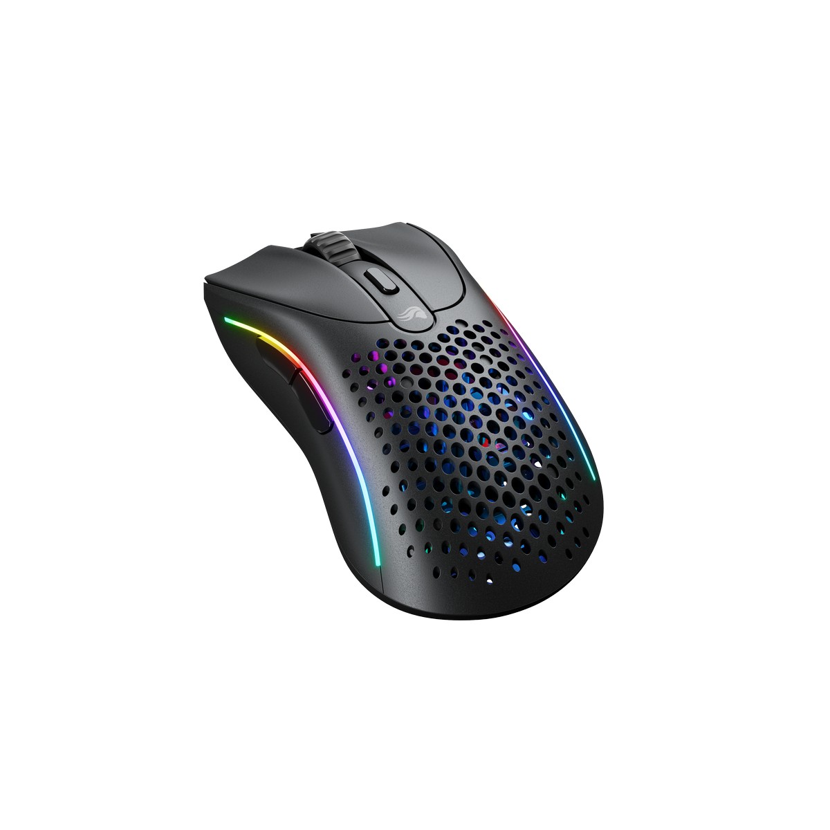 Glorious - Glorious Model D 2 Wireless Optical RGB Lightweight Gaming Mouse - Matte Black