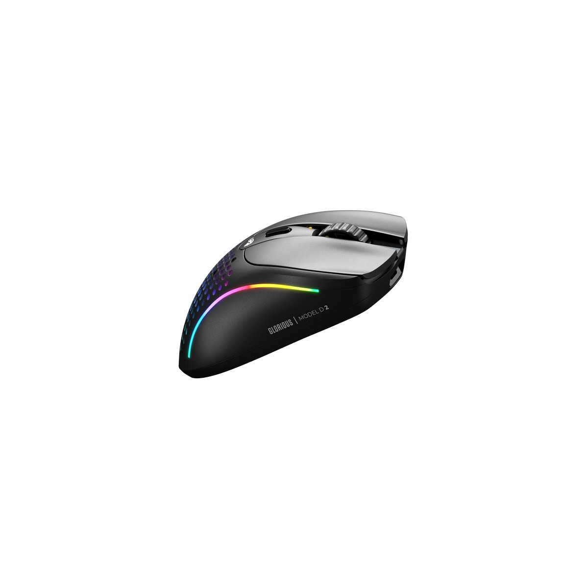 Glorious - Glorious Model D 2 Wireless Optical RGB Lightweight Gaming Mouse - Matte Black