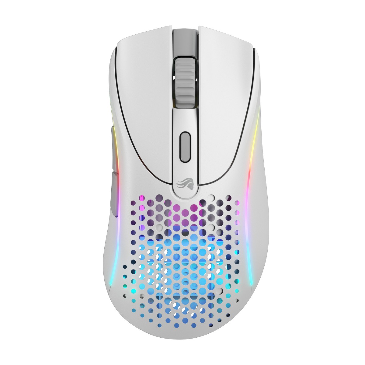 Glorious Model D 2 Wireless Optical RGB Lightweight Gaming Mouse - Matte White