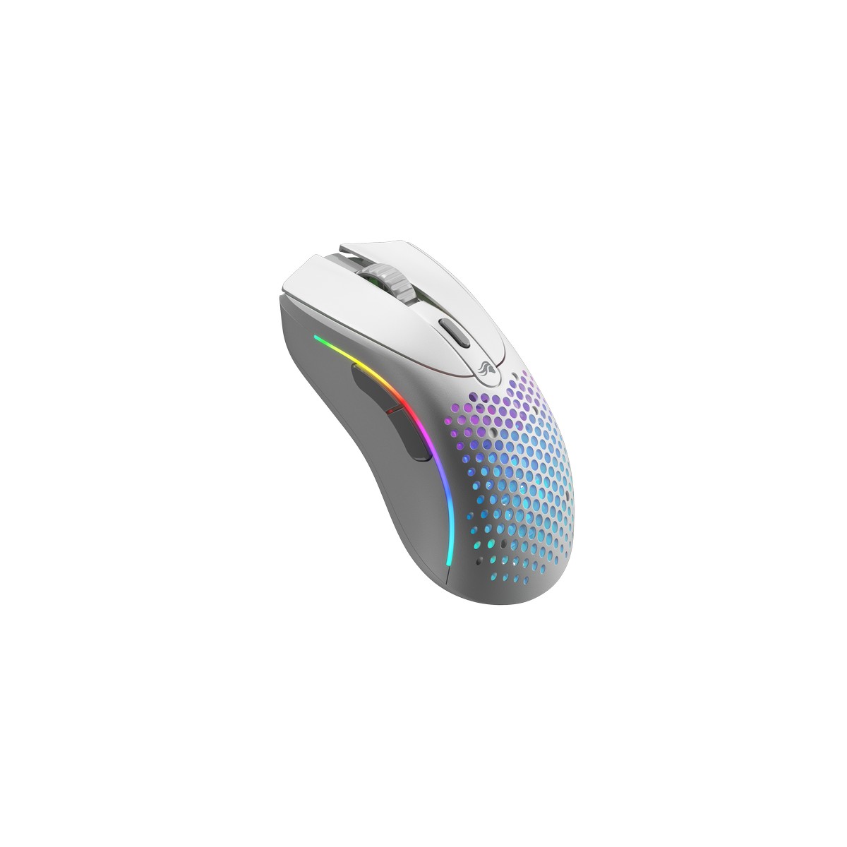 Glorious - Glorious Model D 2 Wireless Optical RGB Lightweight Gaming Mouse - Matte White