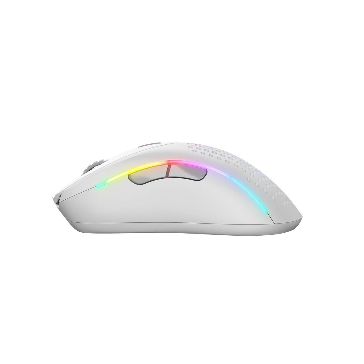 Glorious - Glorious Model D 2 Wireless Optical RGB Lightweight Gaming Mouse - Matte White