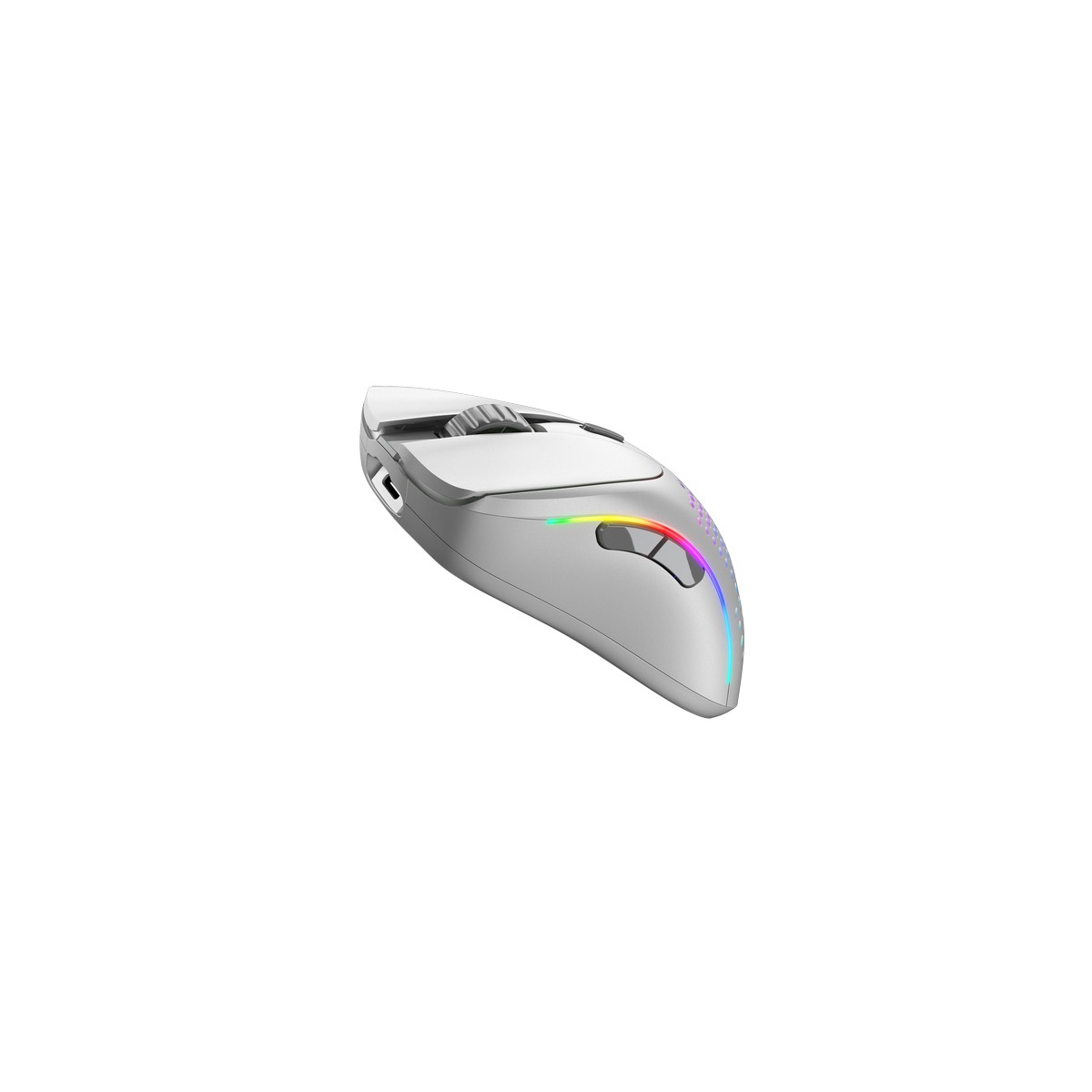 Glorious - Glorious Model D 2 Wireless Optical RGB Lightweight Gaming Mouse - Matte White