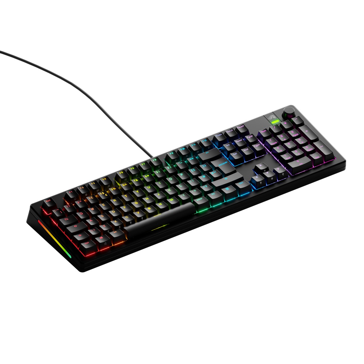 Glorious - Glorious GMMK 3 100% Prebuilt Wired Gaming Keyboard Fox Switches Black - UK