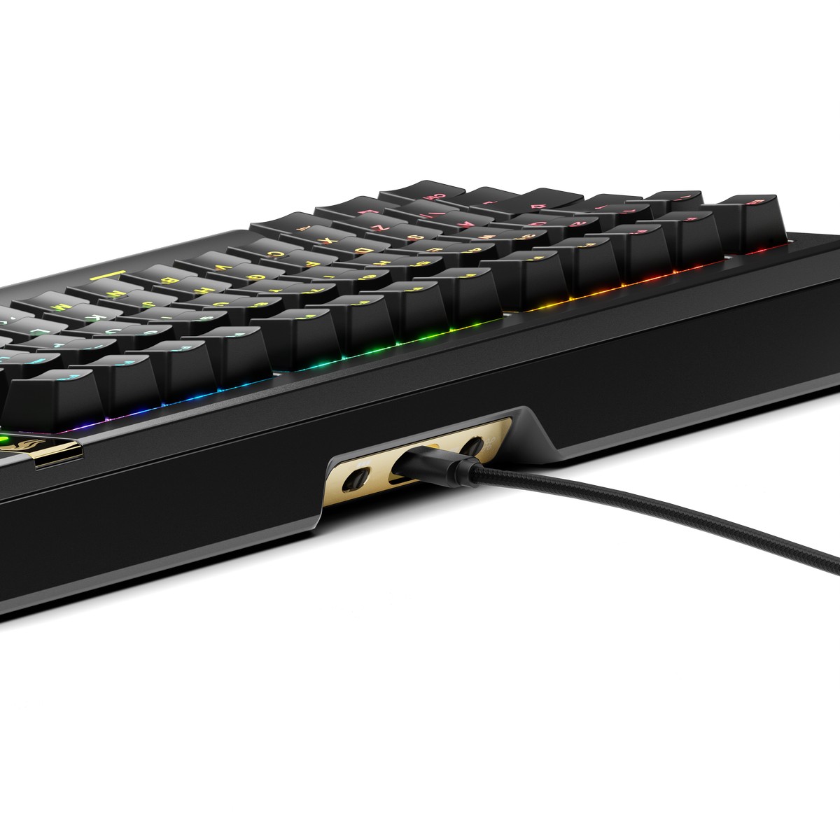 Glorious - Glorious GMMK 3 PRO HE 75% Prebuilt Wired Gaming Keyboards Fox HE Switches Black - UK