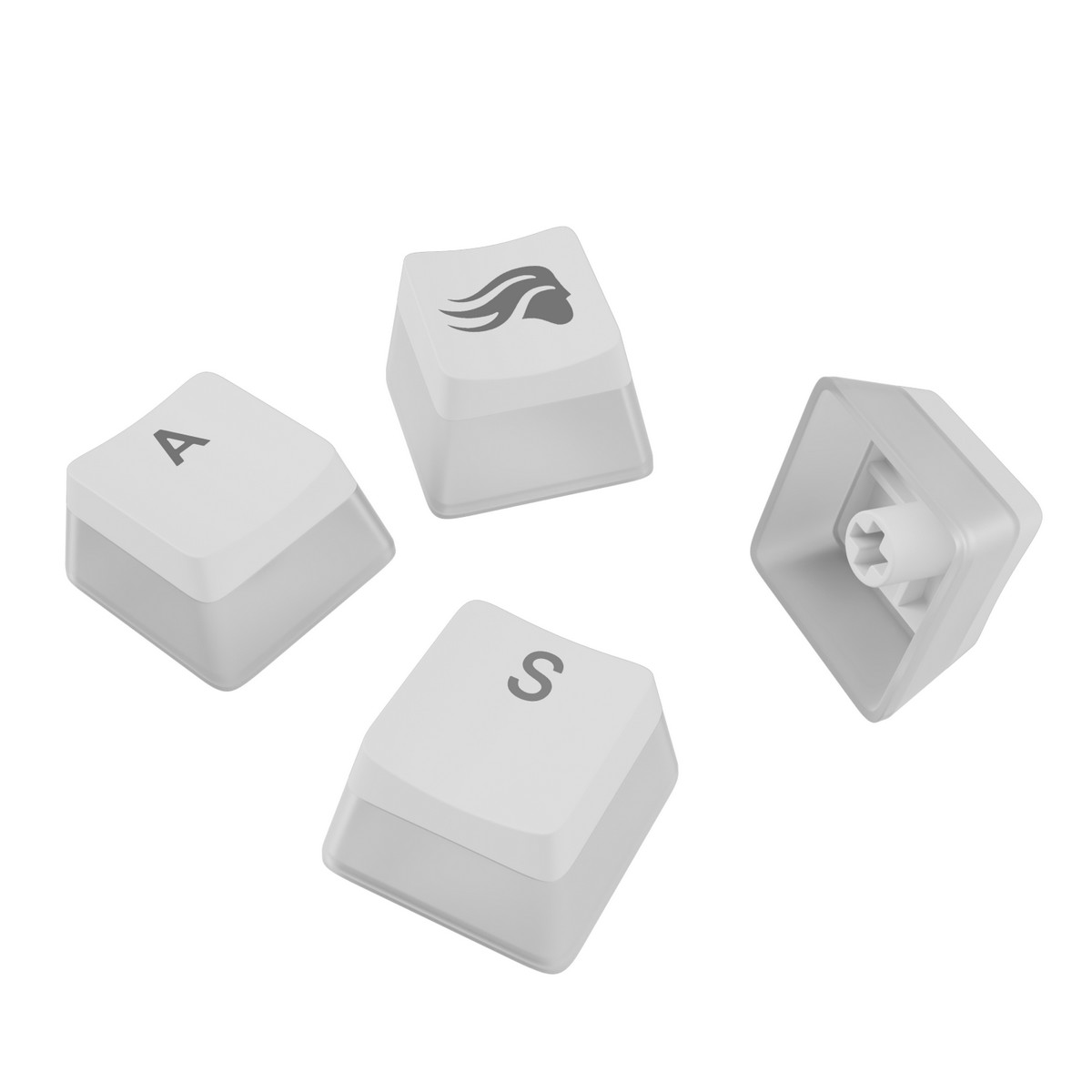 Glorious - Glorious GPBT Aura V3 White UK English RGB Keycaps (GLO-KB-ACC-KC-GPBT-AURA-WHT-