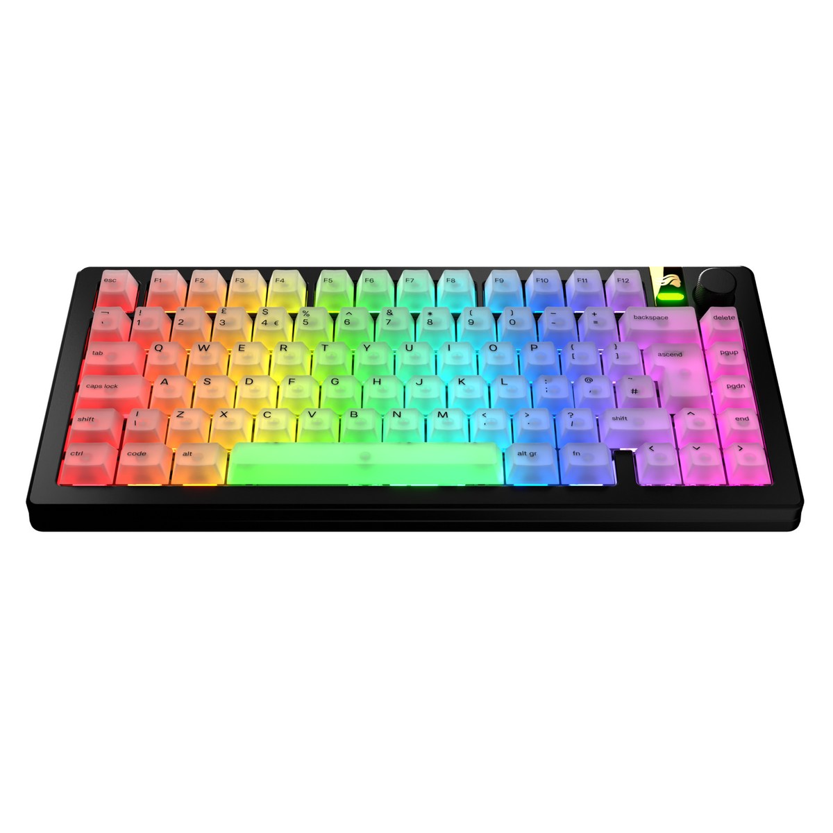 Glorious Polycarbonate - RGB Polychroma UK English RGB Keycaps (GLO-KB-ACC-KC-PC