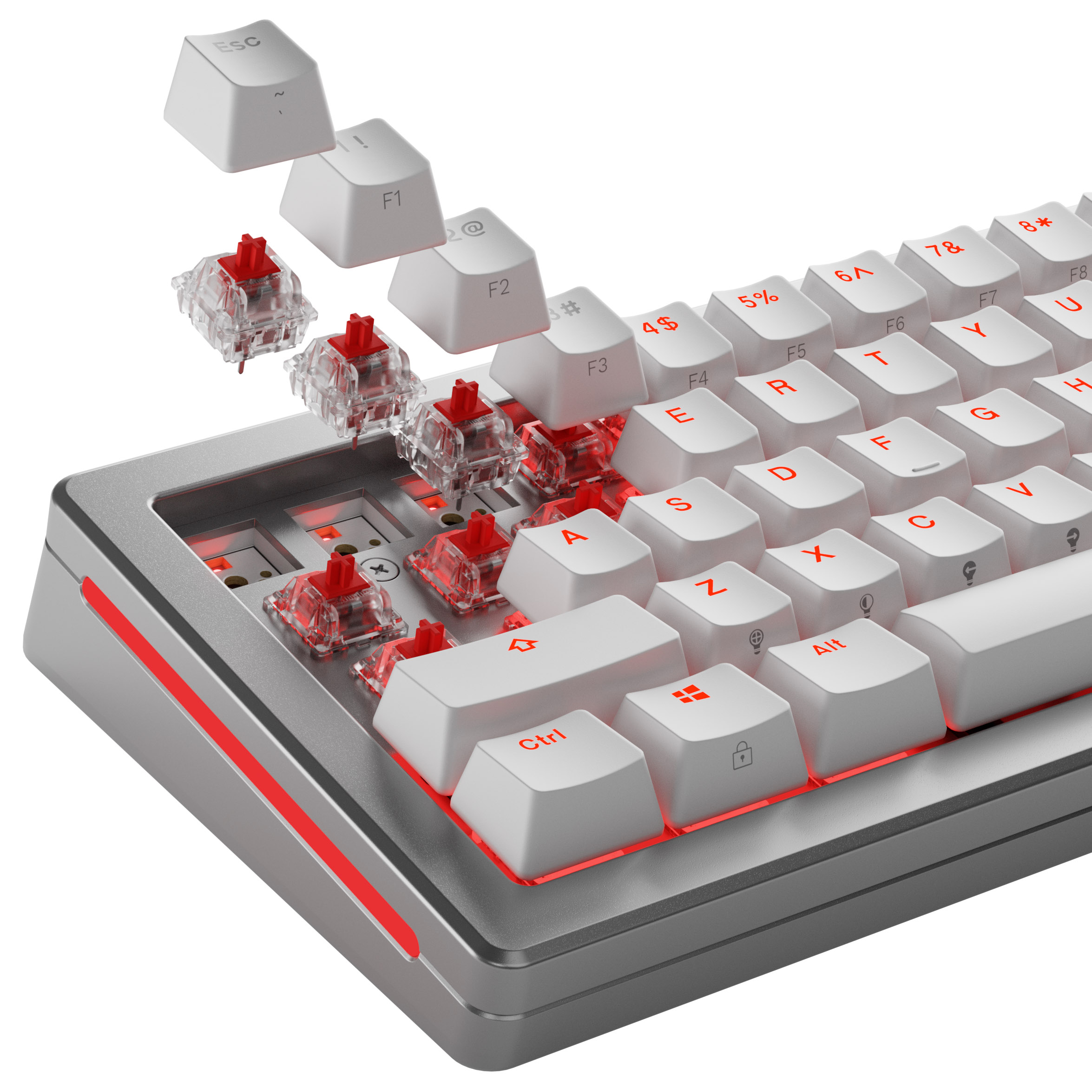 Glorious - Glorious Fox Mechanical Switches Lubed - 110 Pieces (GLO-KB-ACC-SWT-FOX-LUBED-110)