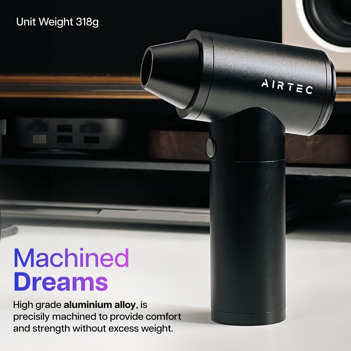 IT Dusters - IT Dusters AirTec Pro Type 1 Cordless Air Duster