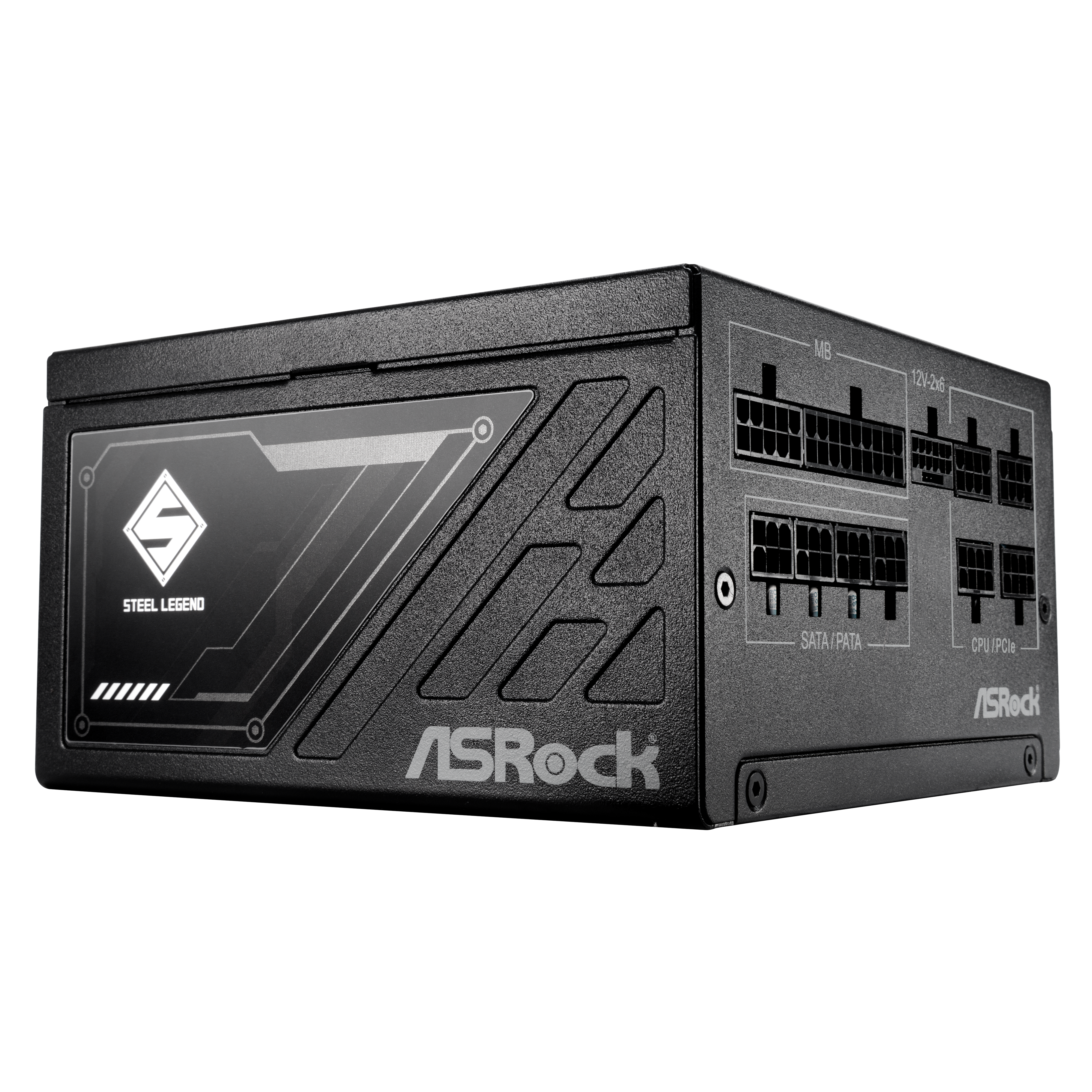 ASRock - ASRock Steel Legend 750W 80 Plus Gold Fully Modular Power Supply