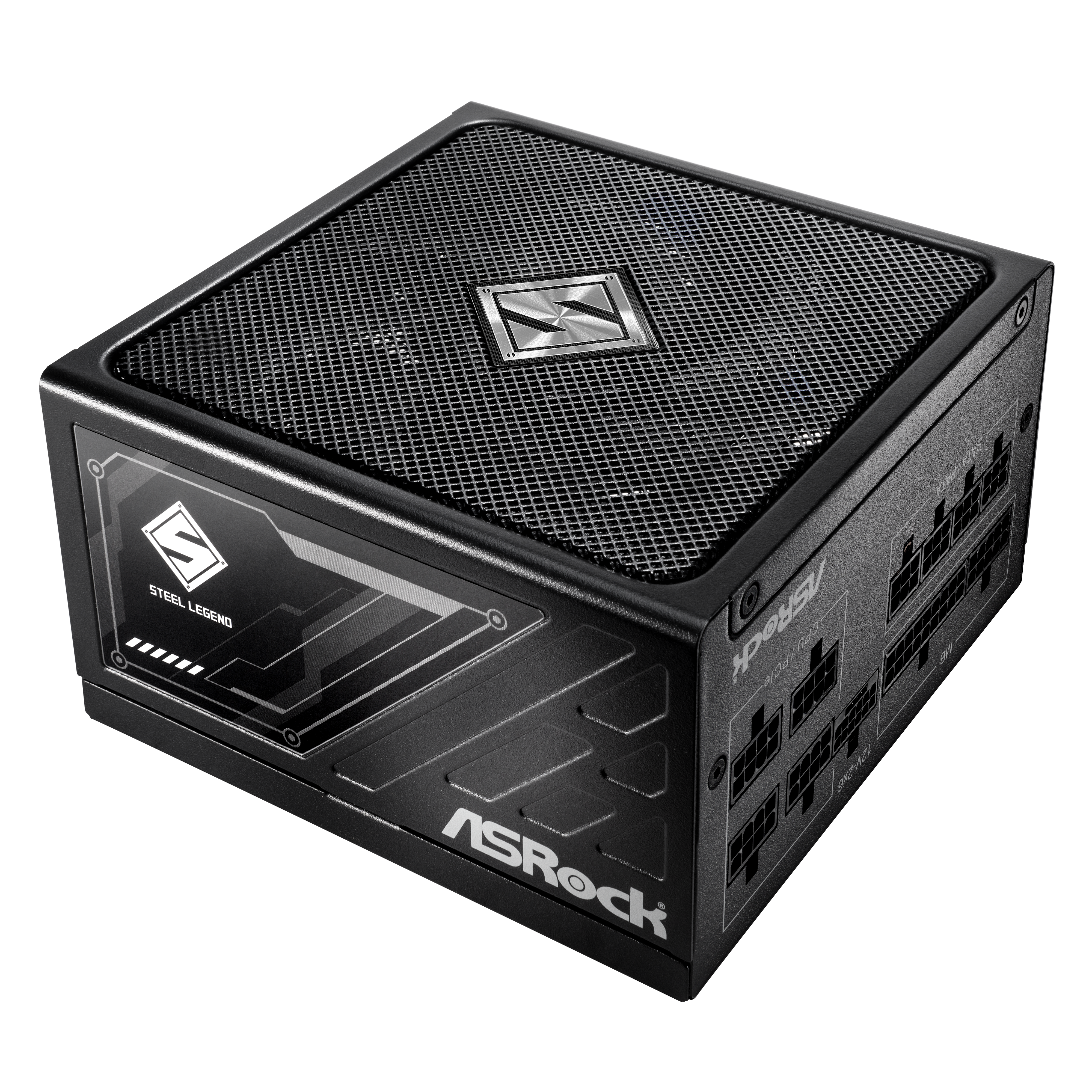 ASRock - ASRock Steel Legend 750W 80 Plus Gold Fully Modular Power Supply