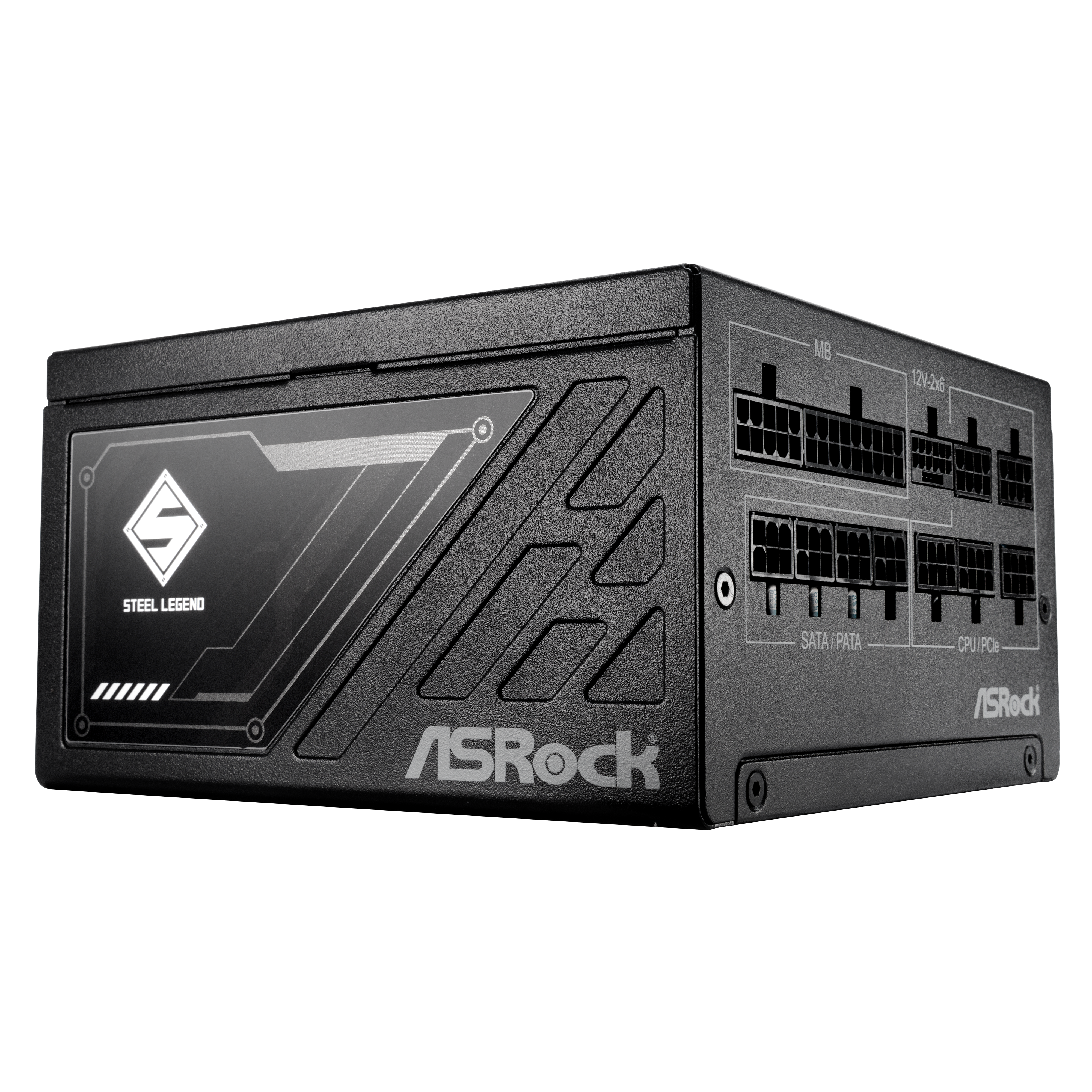 ASRock - ASRock Steel Legend 850W 80 Plus Gold Fully Modular Power Supply