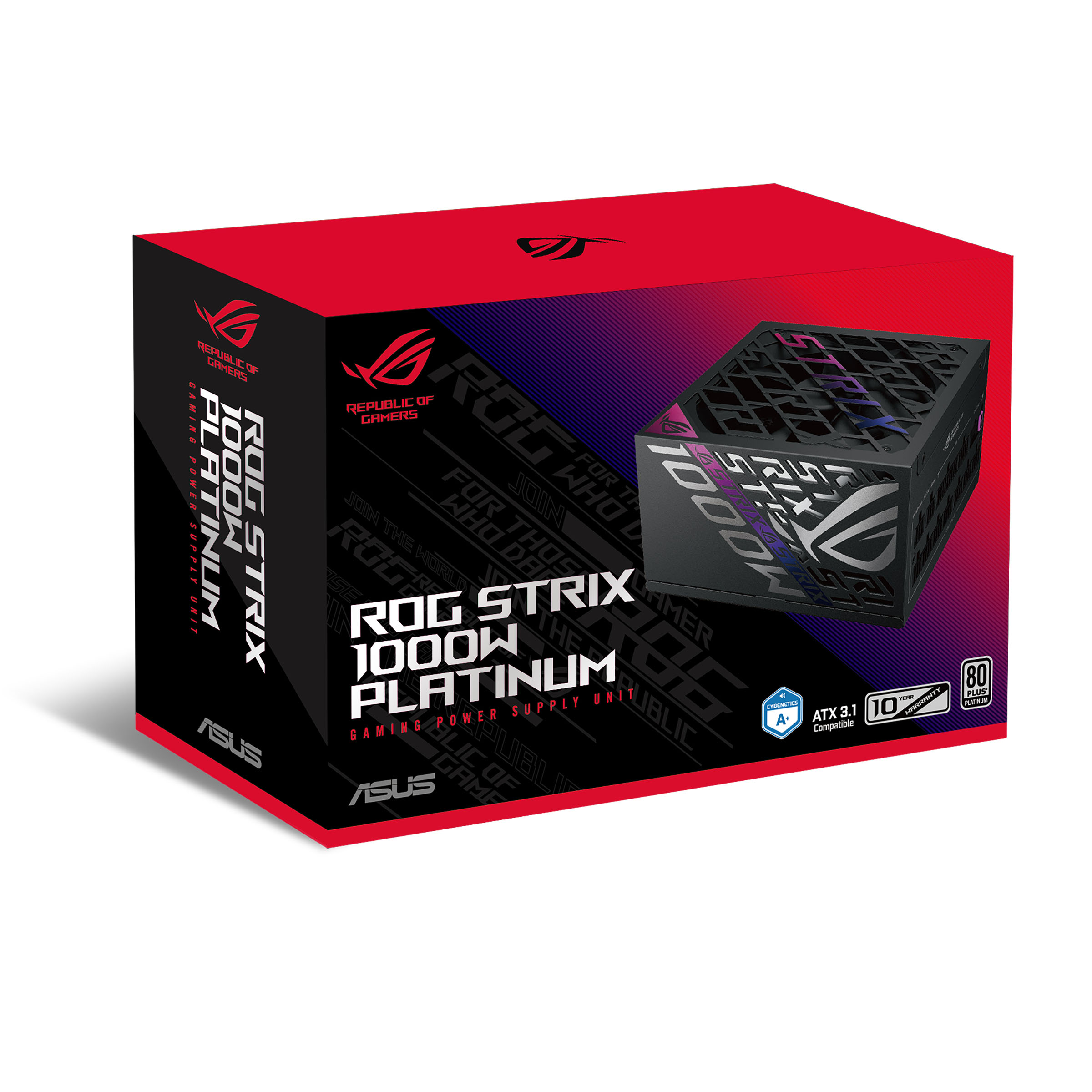 Asus - Asus ROG Strix 1000w Platinum 80 Plus Platinum Power Supply