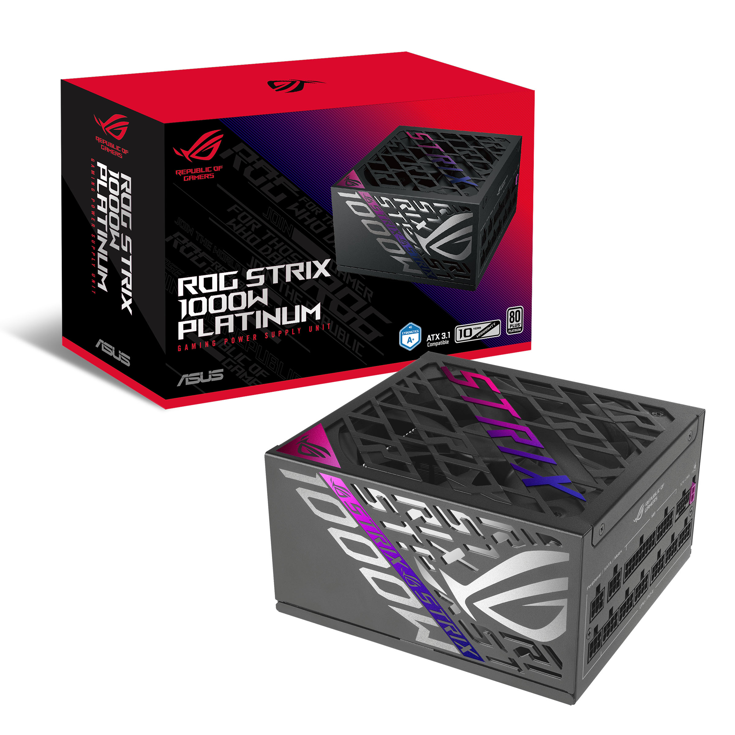 Asus ROG Strix 1000w Platinum 80 Plus Platinum Power Supply