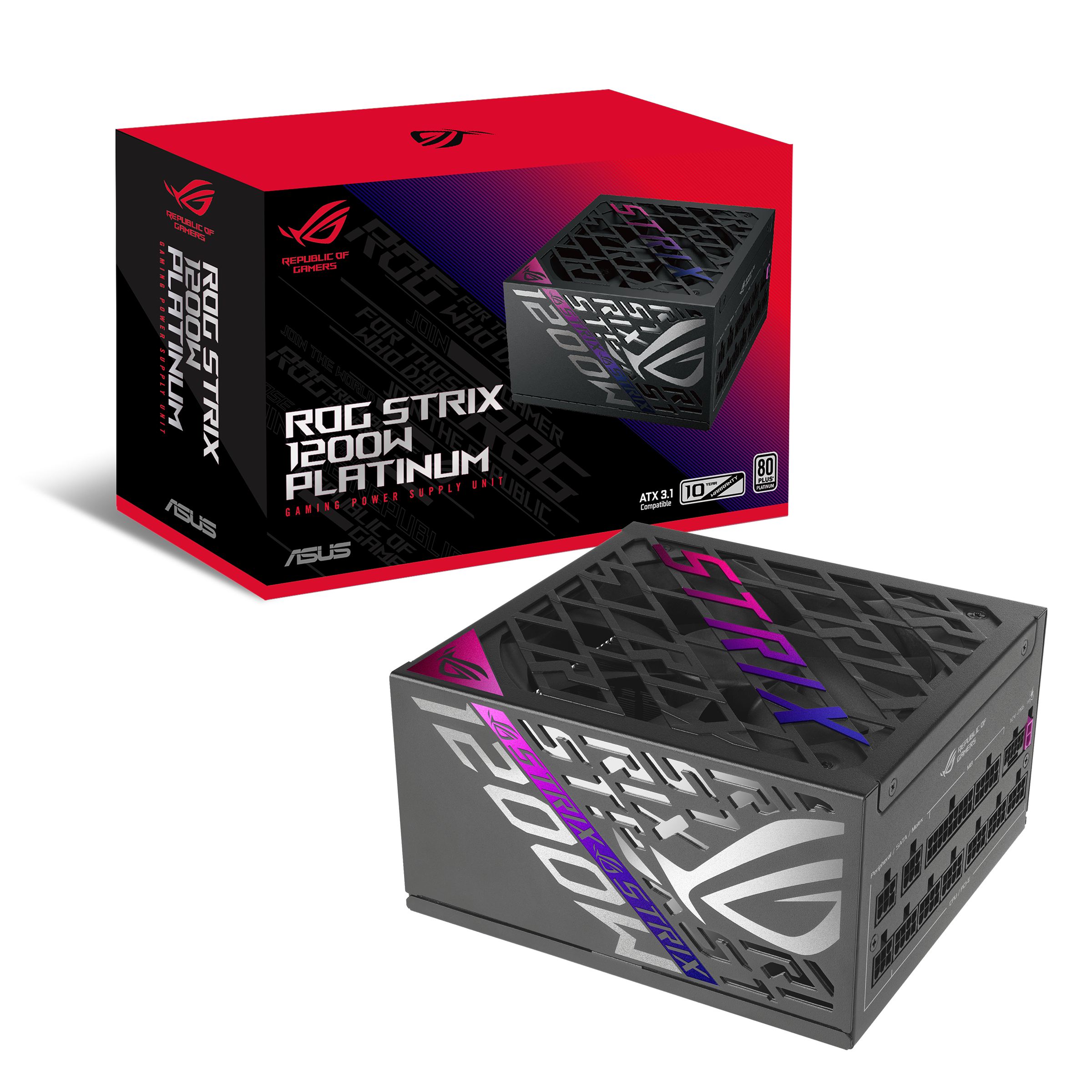 Asus ROG Strix 1200w Platinum 80 Plus Platinum Power Supply