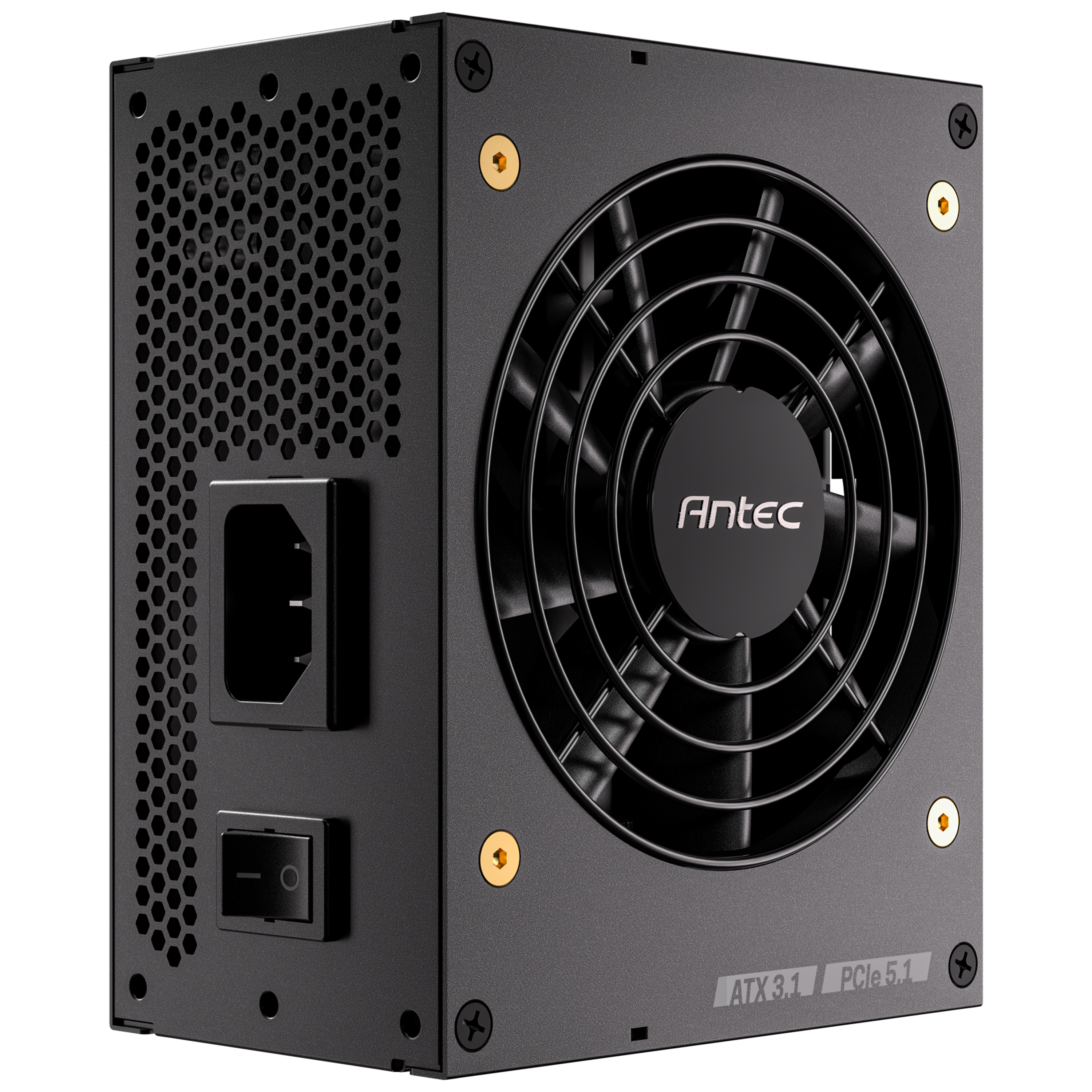 Antec - Antec SF850X 80Plus Gold ATX 3.1 850W Full Modular SFX Power Supply