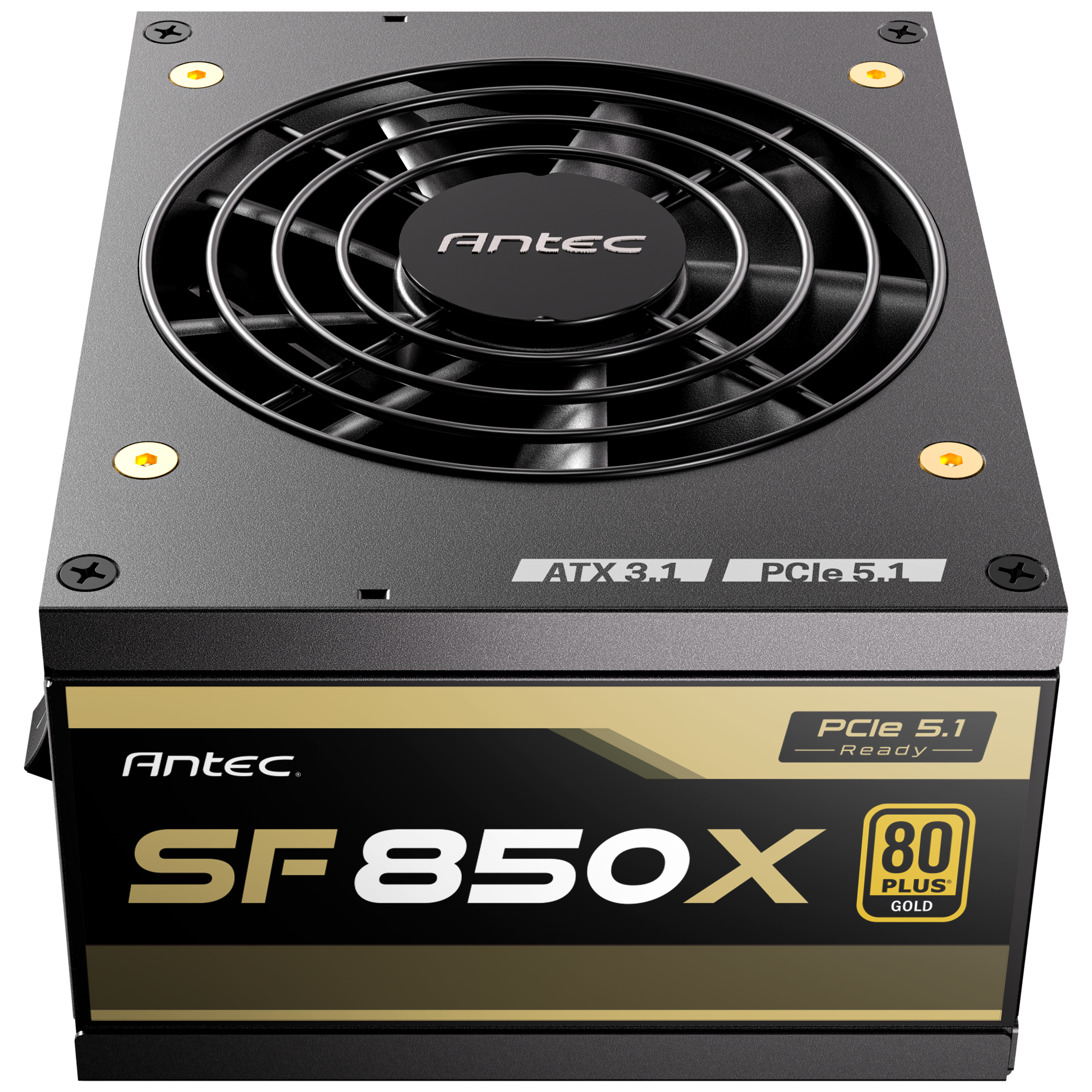 Antec - Antec SF850X 80Plus Gold ATX 3.1 850W Full Modular SFX Power Supply