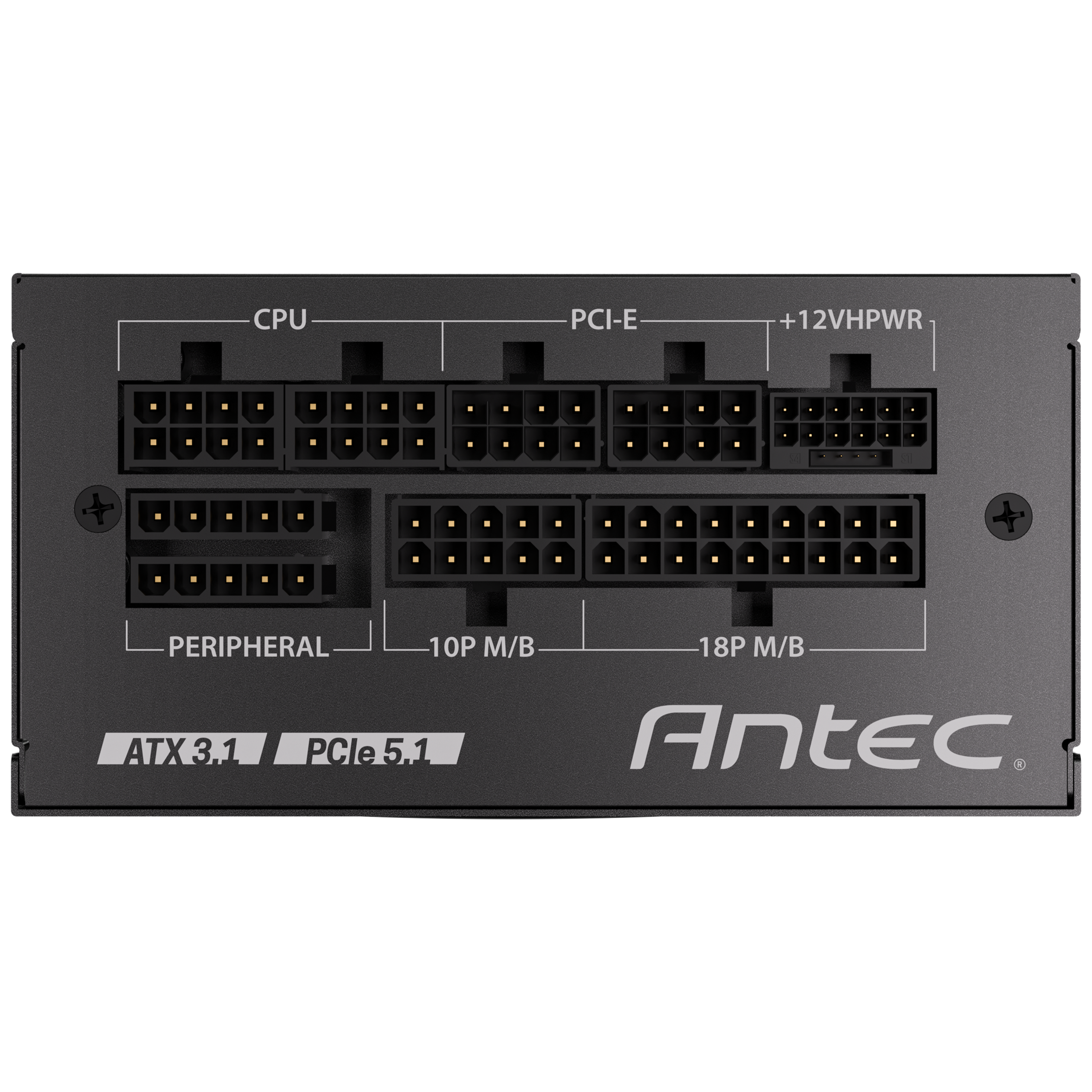 Antec - Antec SF850X 80Plus Gold ATX 3.1 850W Full Modular SFX Power Supply