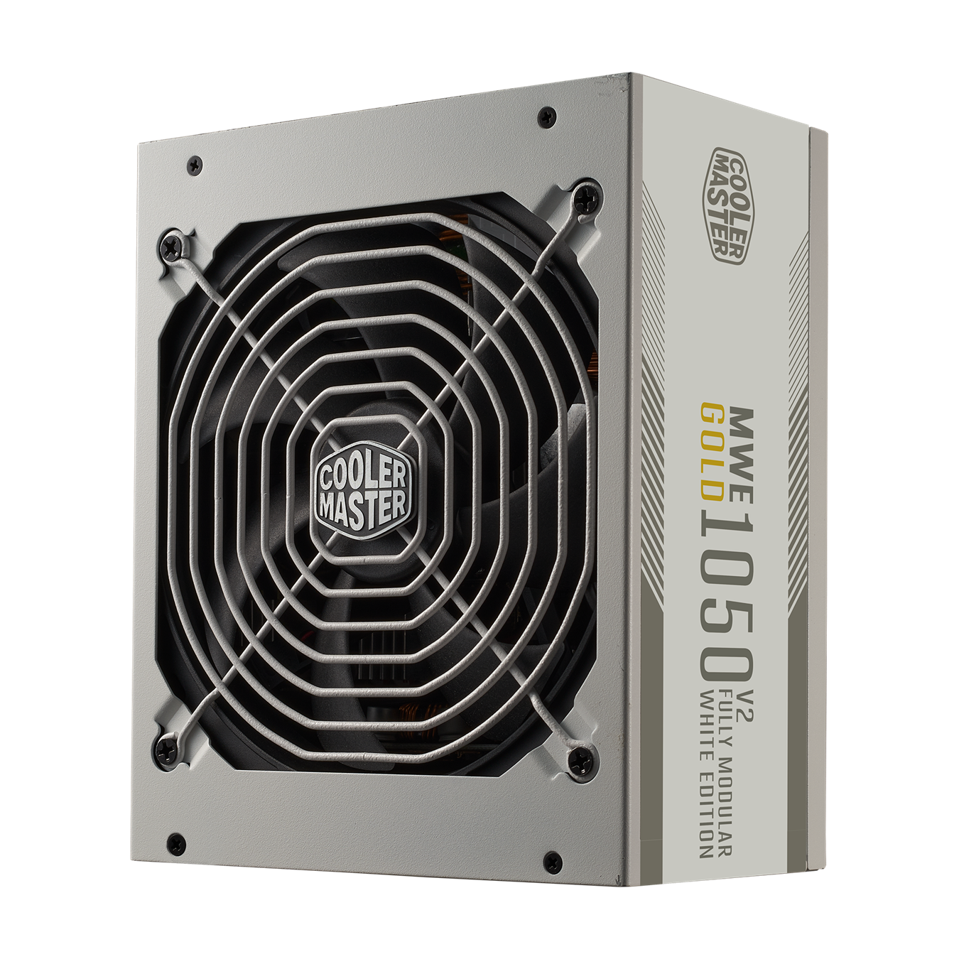 CoolerMaster MWE V2 1050w ATX3.0 PCI-e 5.0 80 Plus Gold Power Supply - White